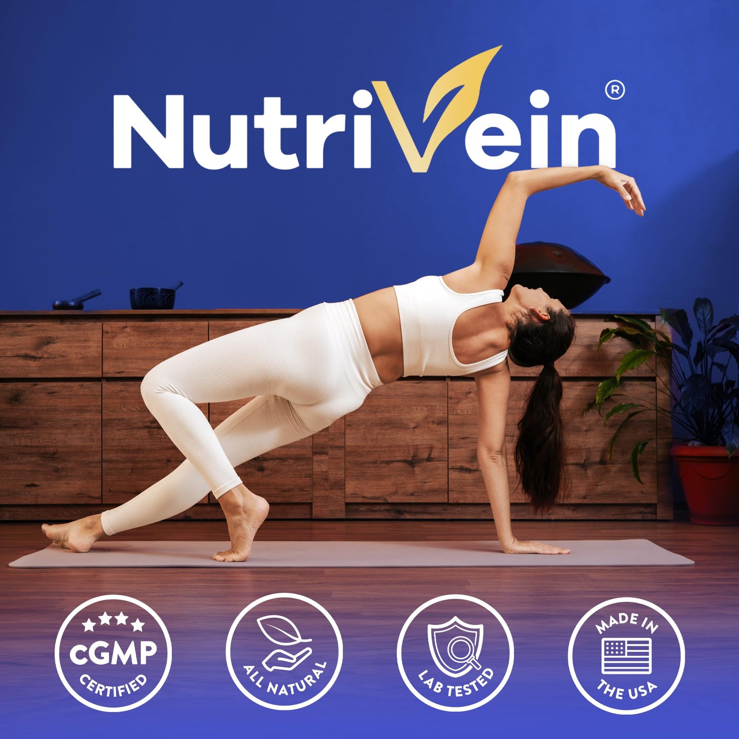 Nutrivein TUDCA+ Liver Support Supplement 1000mg Capsule, 60 Count