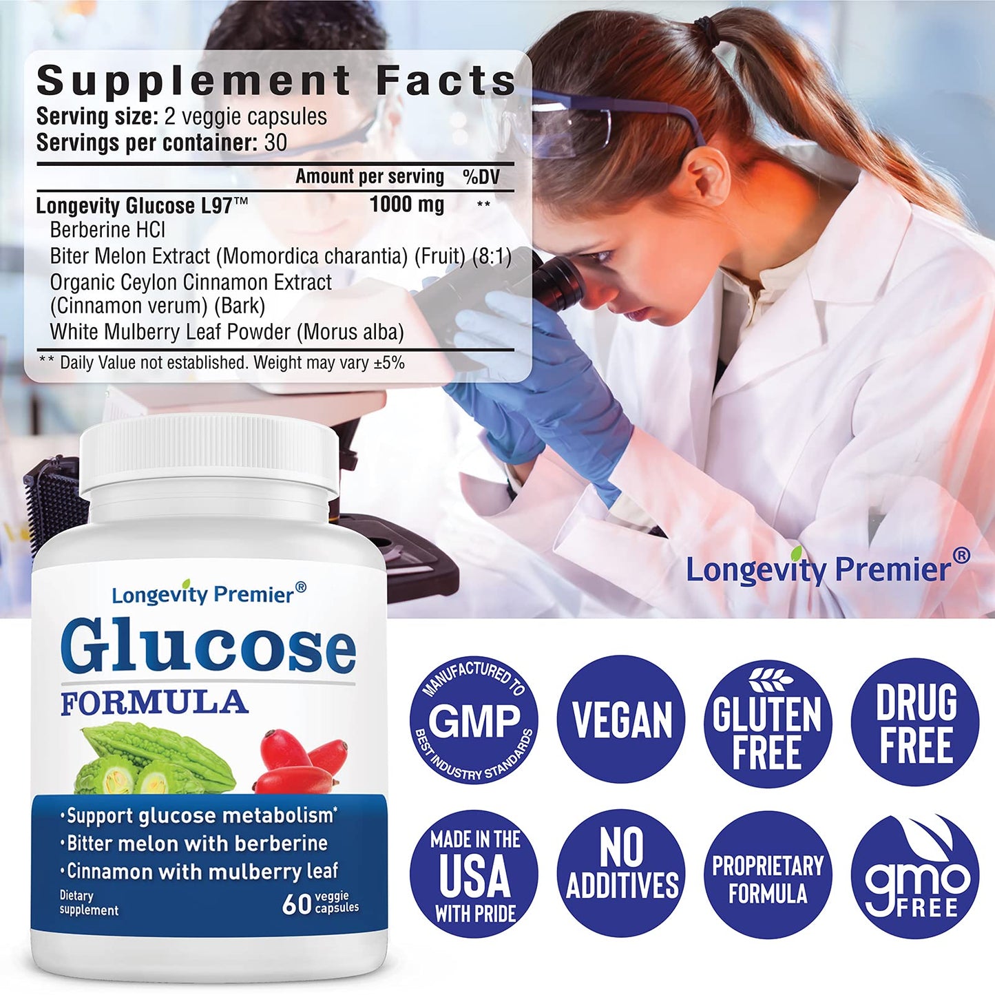 LONGEVITY PREMIER NUTRACEUTICALS INC Longevity Blood Pressure Formula Capsule, 3 Bottles