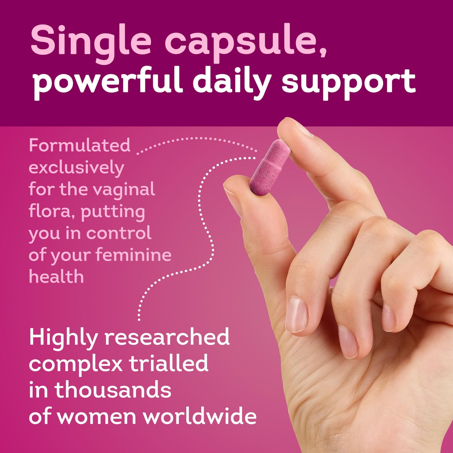 Florawell Vaginal Probiotics for Women – pH Balance, Healthy Odor, UT & Intimate Health - Vaginal Health Supplement with Cranberry Extract 30 Capsules