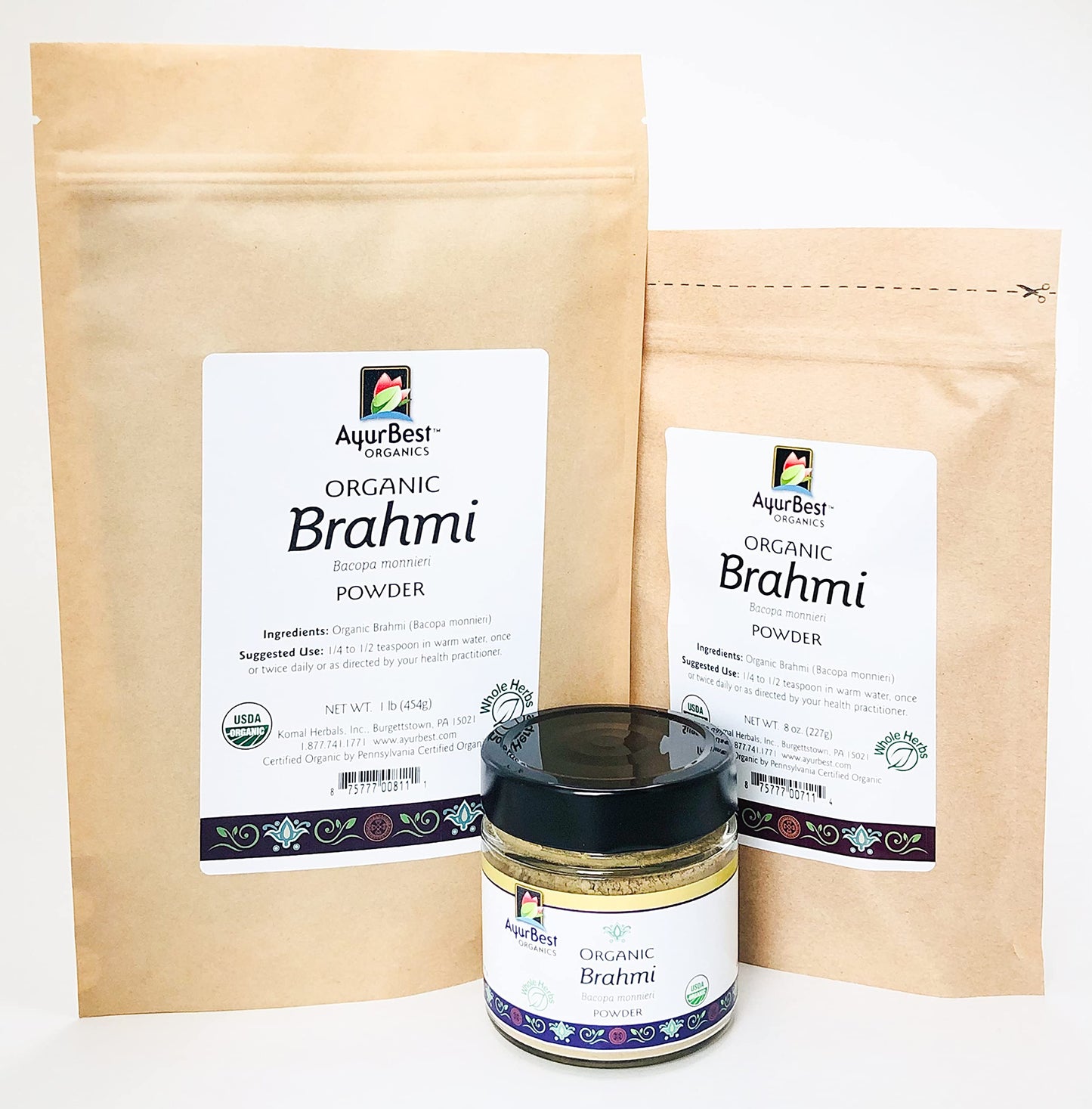 AyurBest Organics Bacopa monnieri powder 1 Count