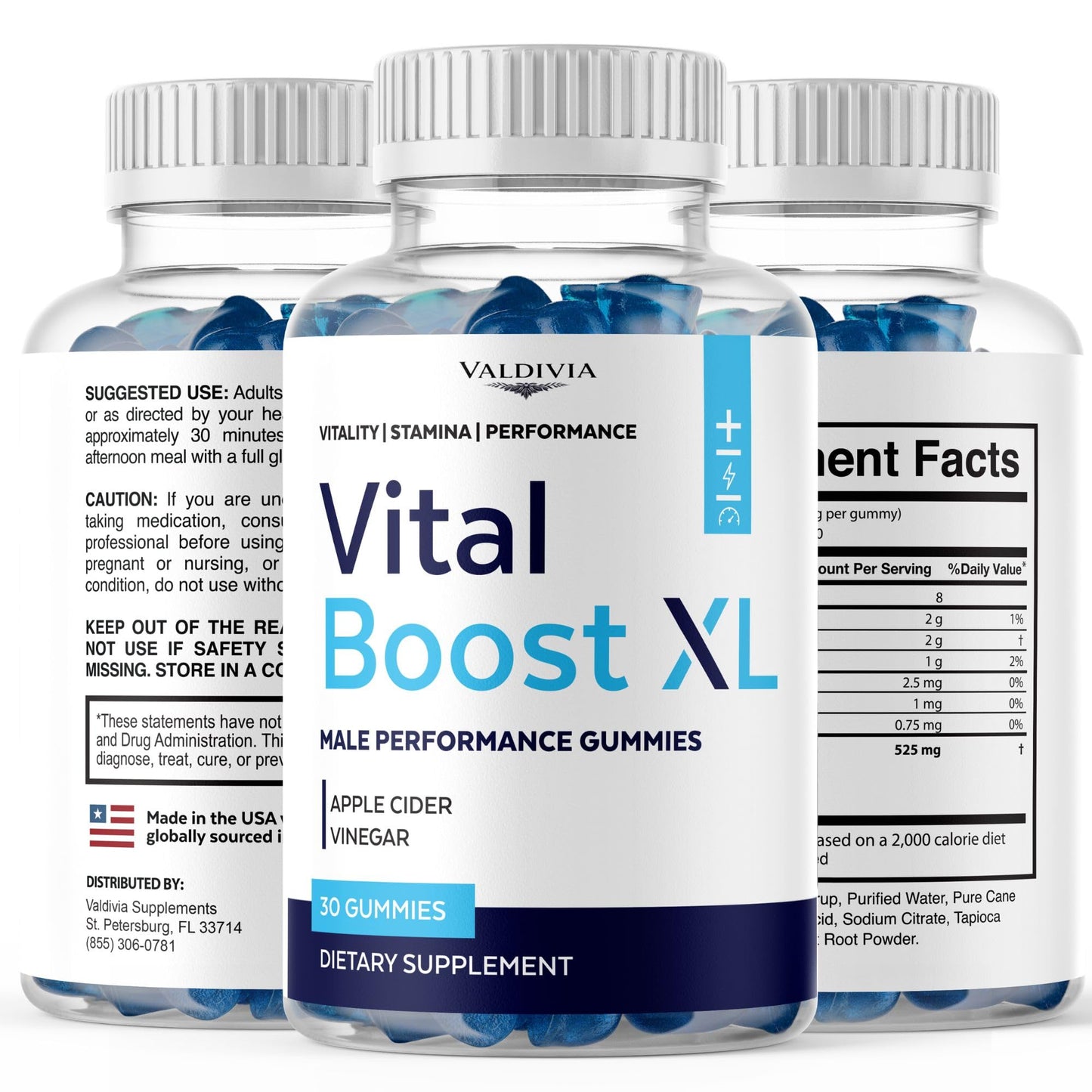 Valdivia VitalBoostXL Gummies 90 Gummies