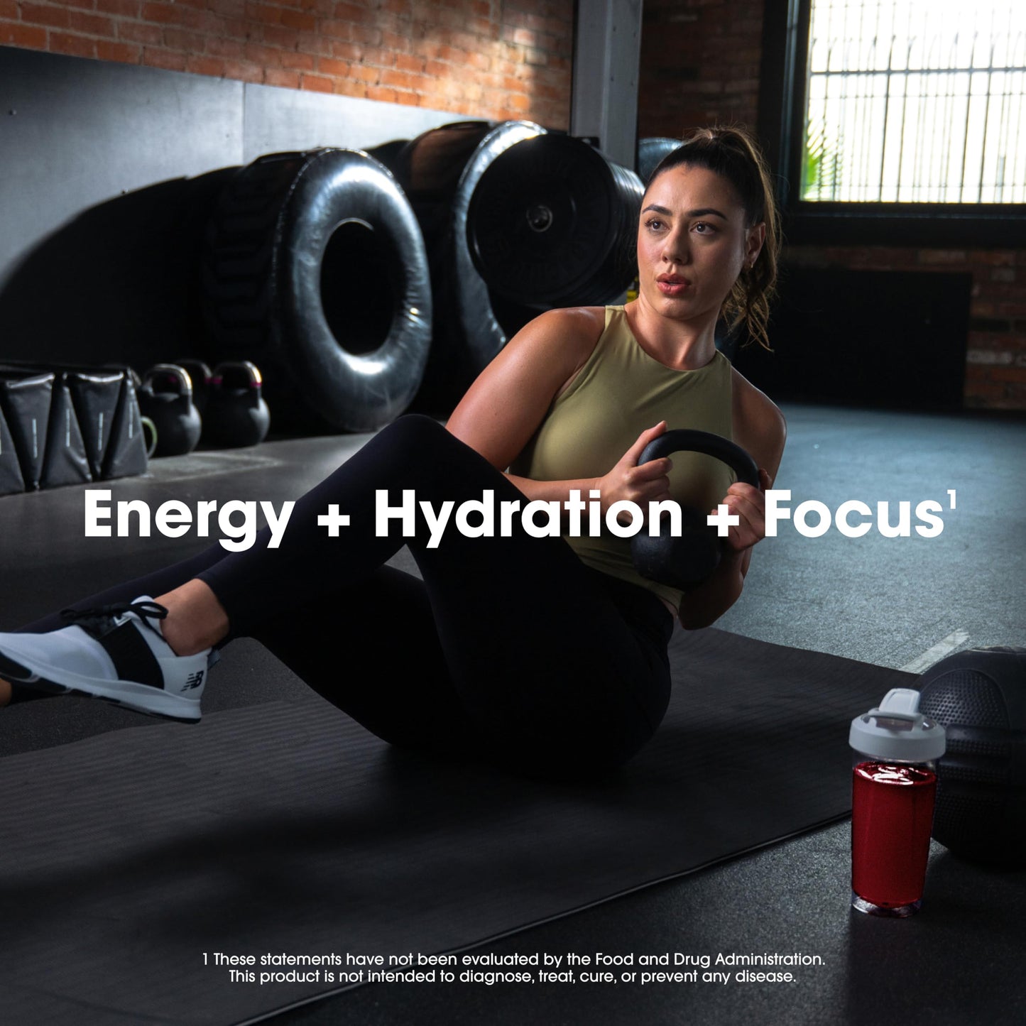 Optimum Nutrition Amino Energy Powder Plus Focus with BCAA, Electrolytes, and Caffeine, Fruit Punch, 9.5 Ounce