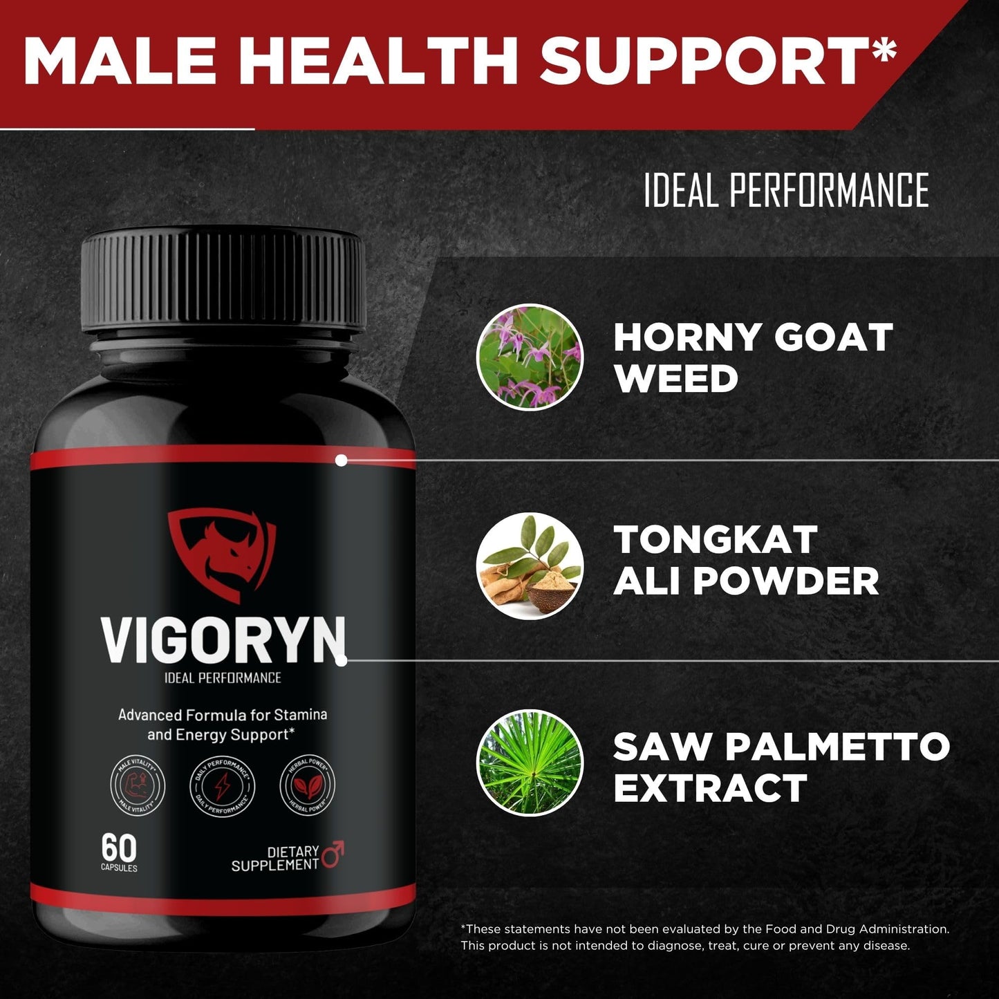 IDEAL PERFORMANCE Vigoryn Capsules 120 Capsules