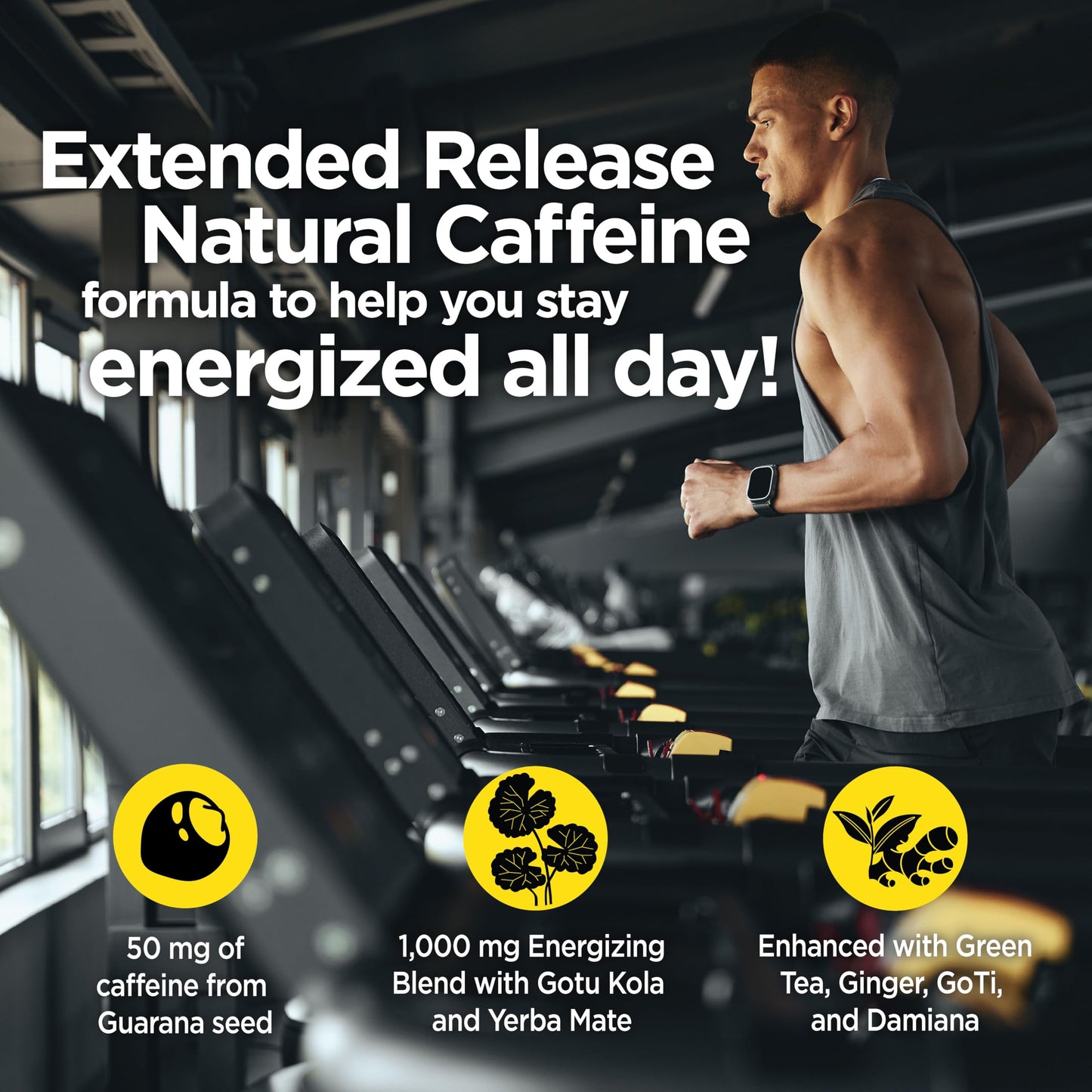Hi-Ener-G Triple Ginseng Energy Supplement Caplets 20
