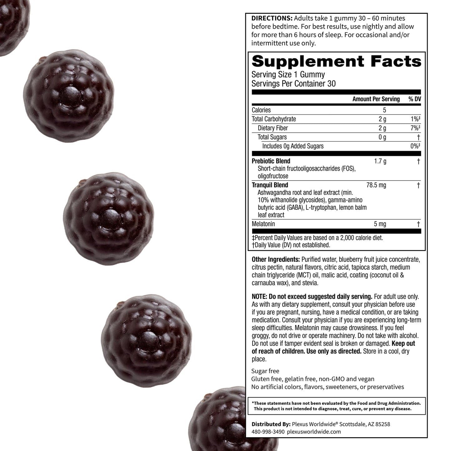 Plexus Sleep Gummy 30 Count