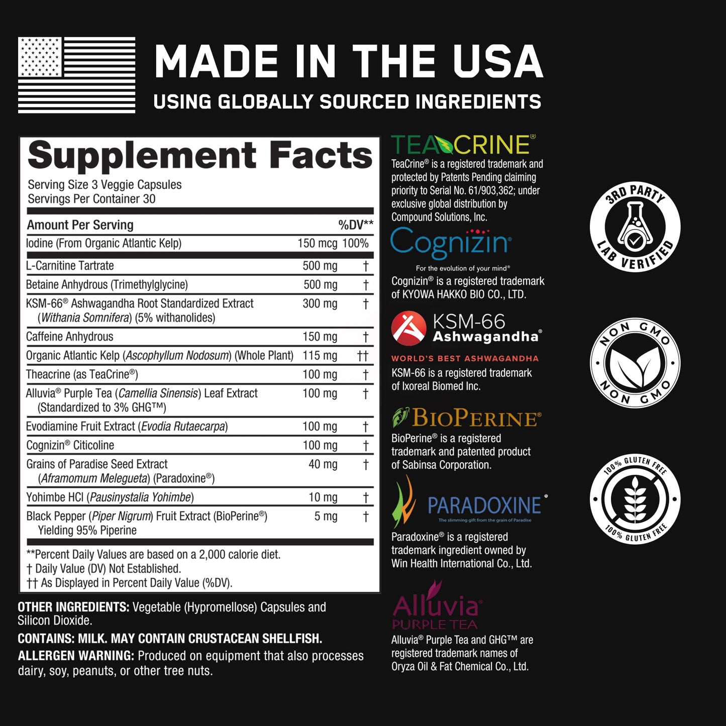 SteelFit Shredded Steel 90 Capsules