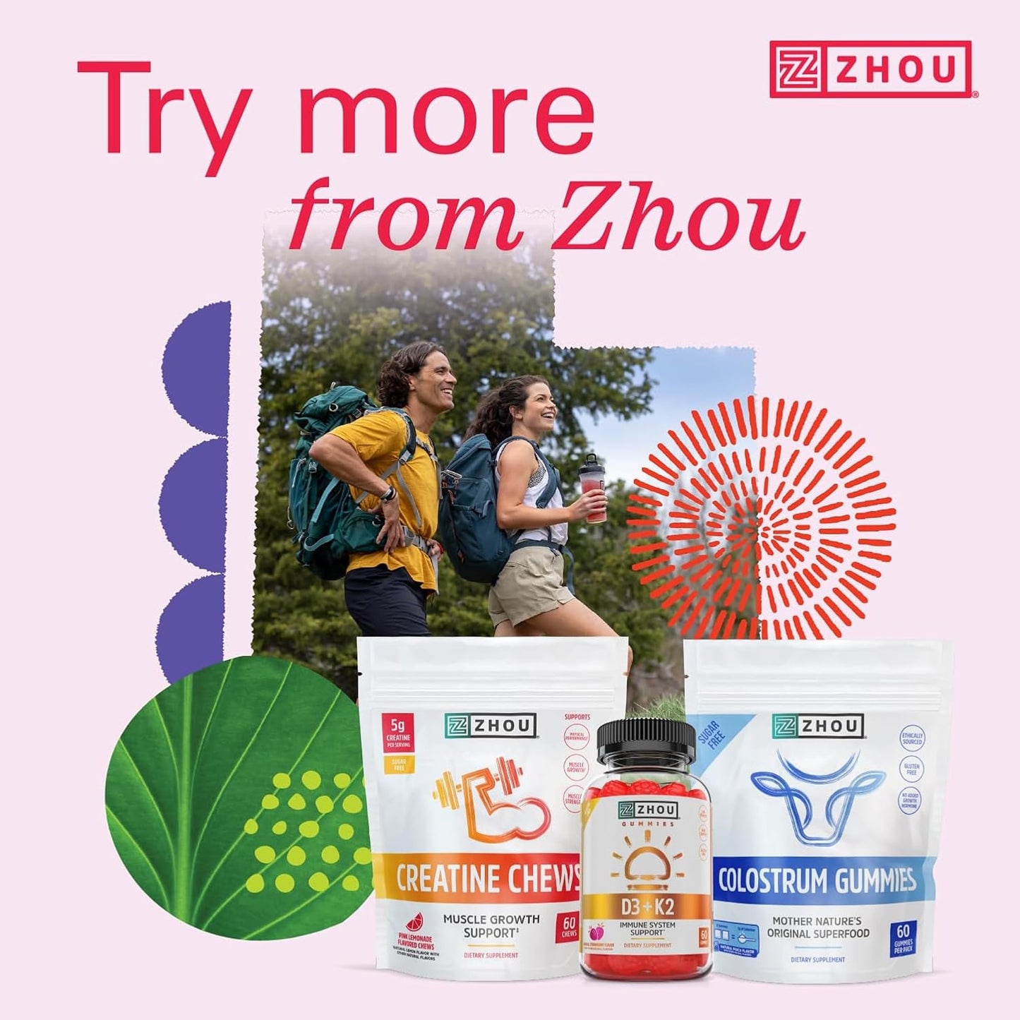 ZHOU Shilajit Gummies 60 Chews