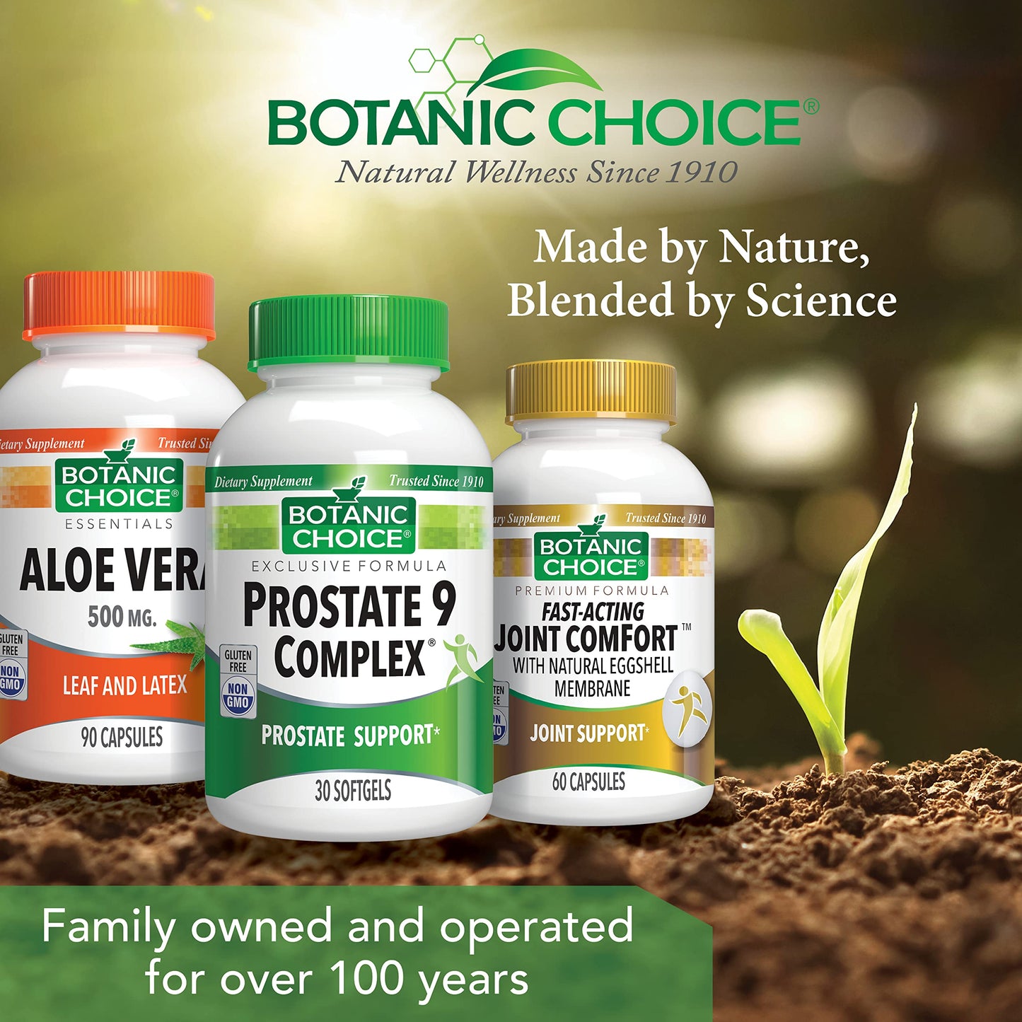 Botanic Choice Prostate 9 Complex Softgels 30 Count