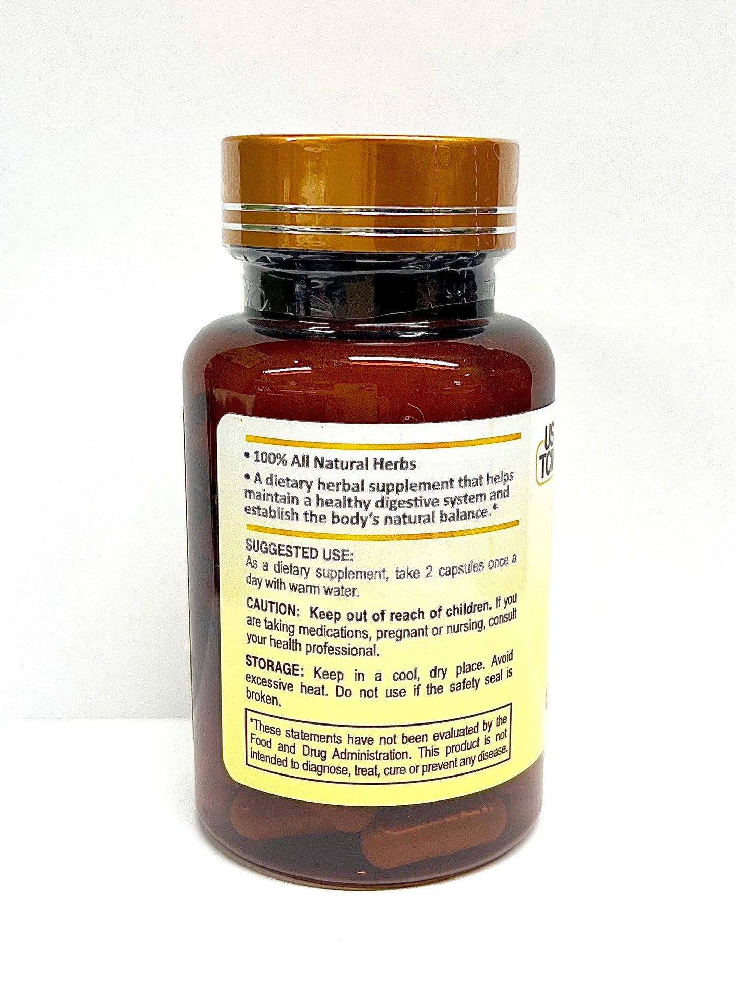 USTCM Coptis Rhubarb Capsule 1