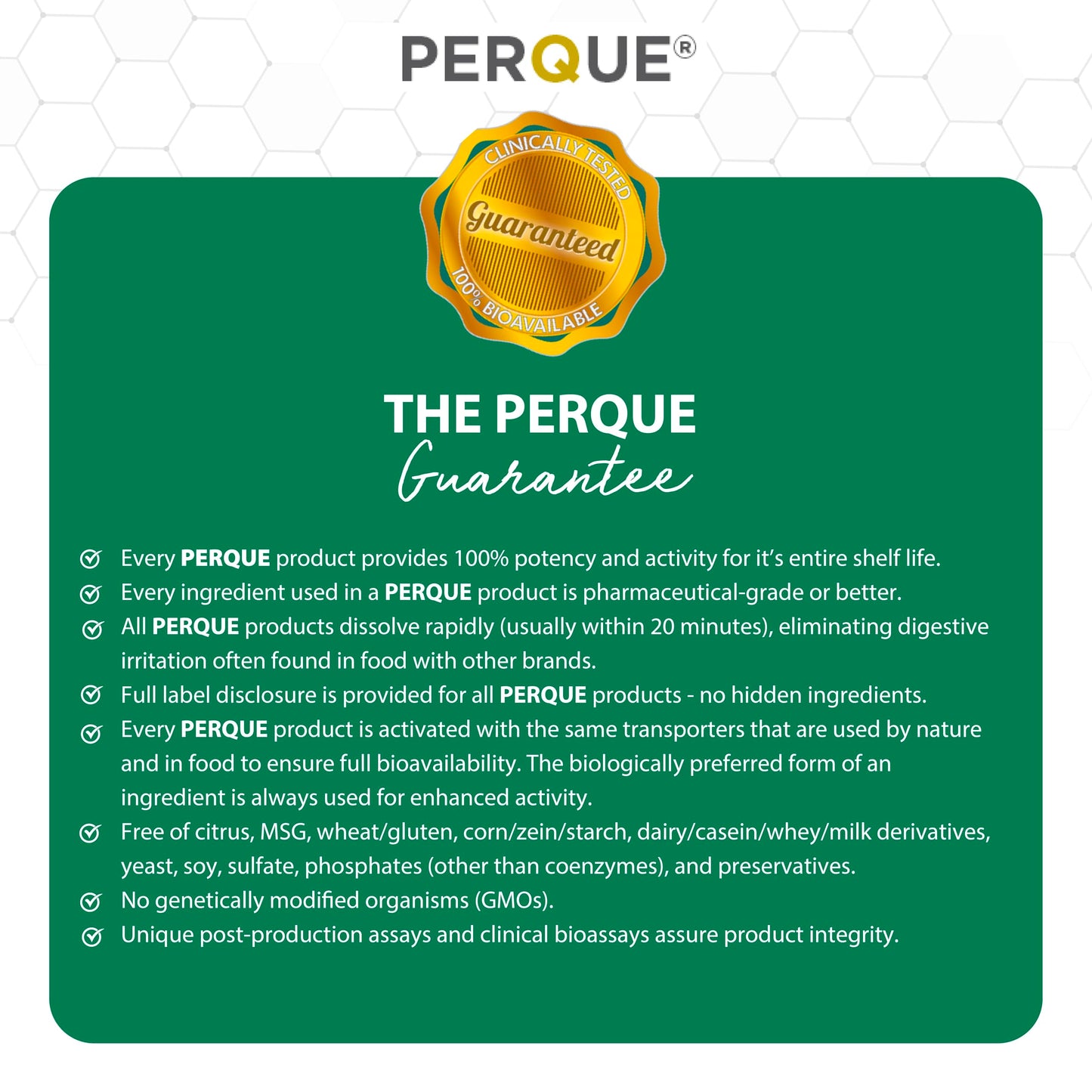 PERQUE Repair Guard Tablets 90