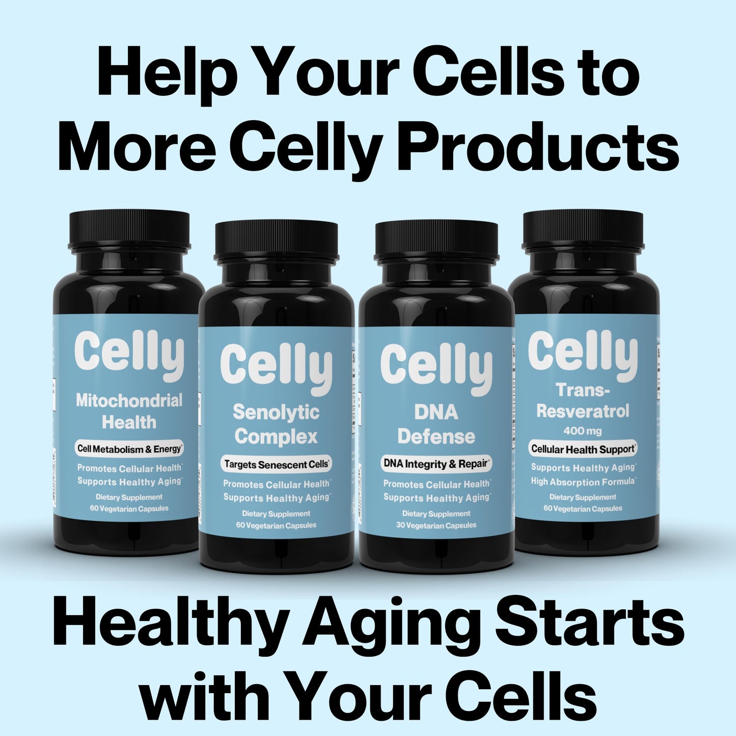 Celly NAD Booster Capsule 30 Count