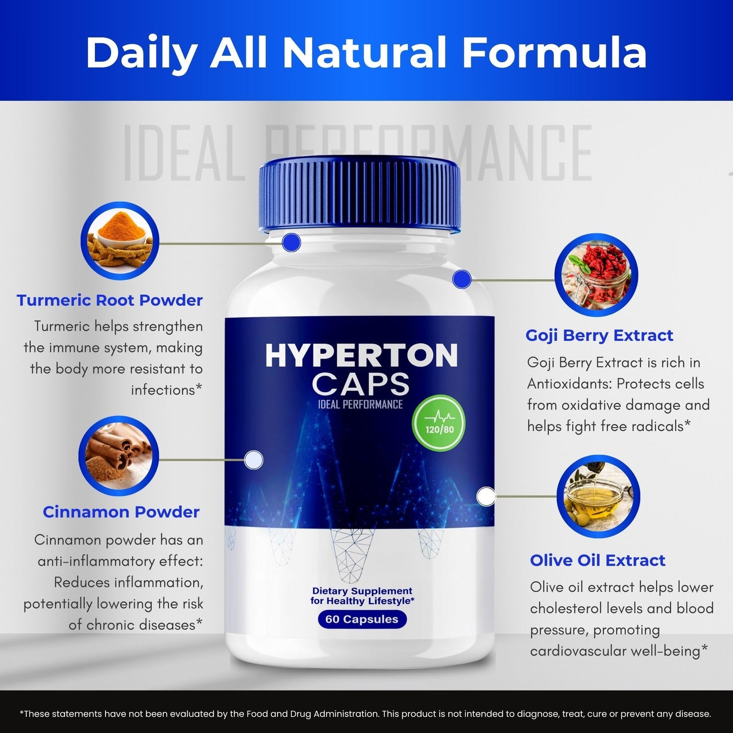 IDEAL PERFORMANCE Hyperton Capsules 120 Count