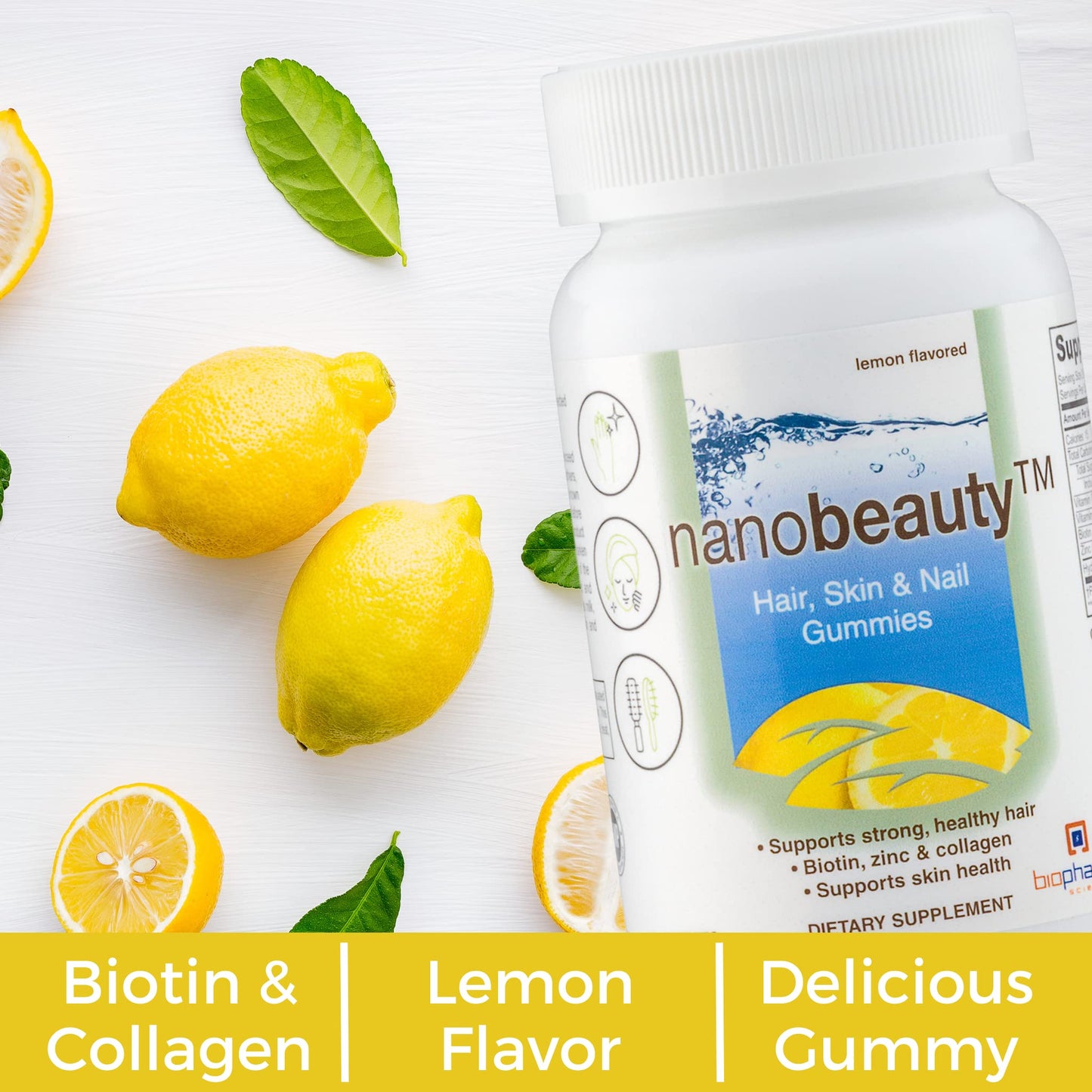 Biopharma Scientific Nanobeauty Gummies 60 Gummies