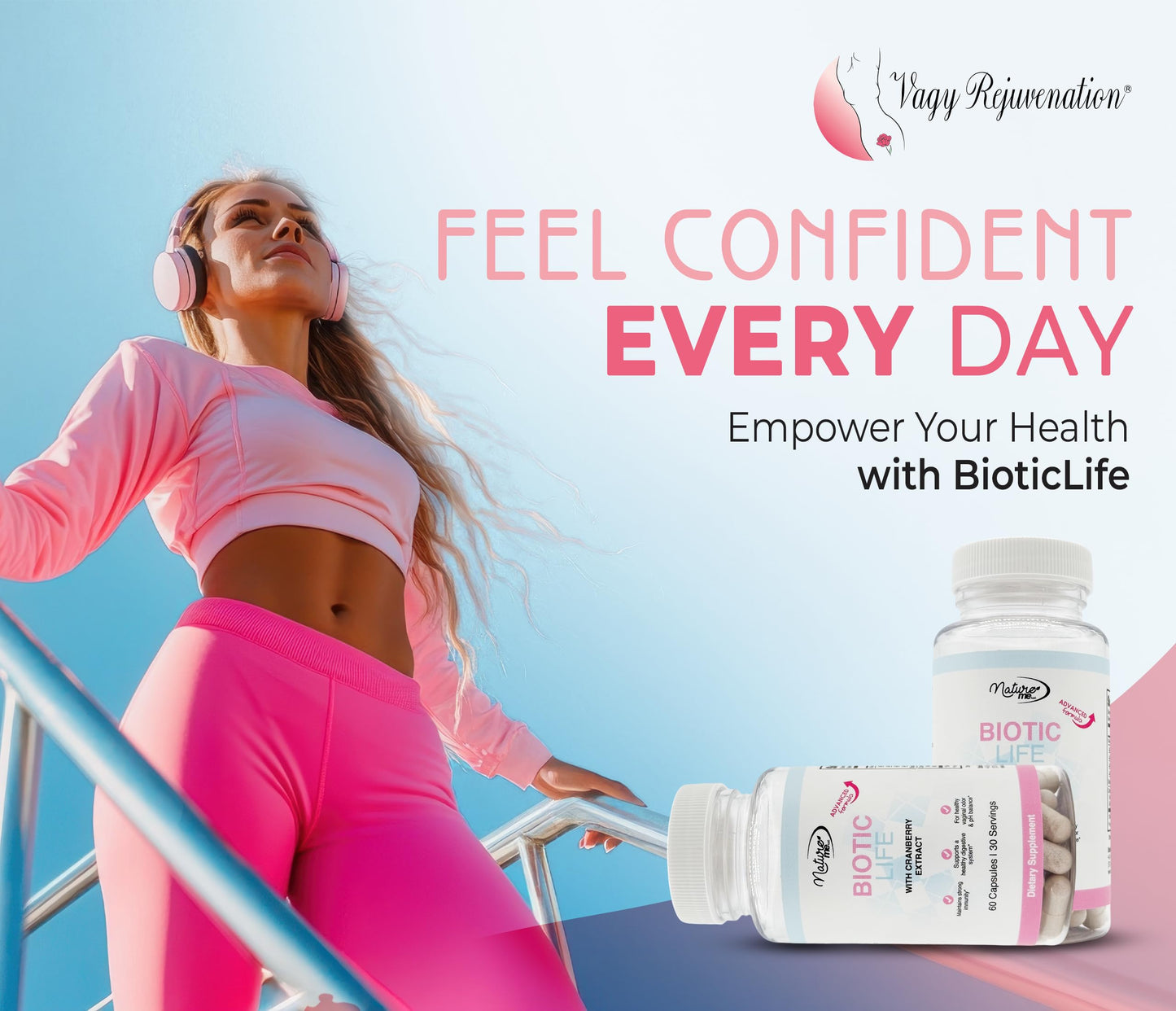 Vagy Rejuvenation BioticLife Probiotic for Women 60 Capsules