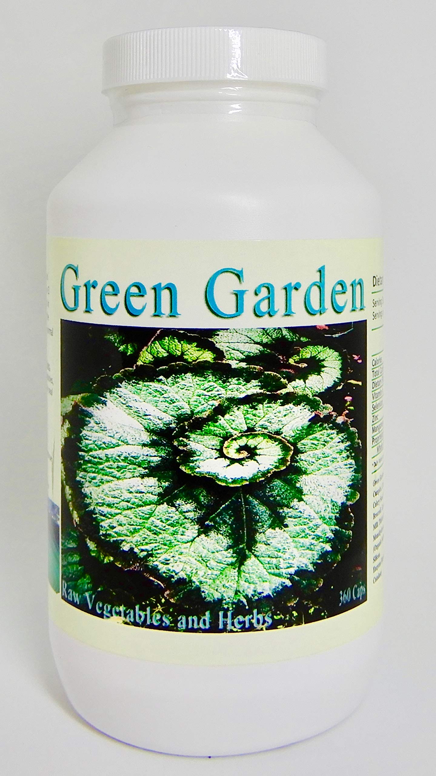 Frequency Foods Green Garden Caps 360 Capsules