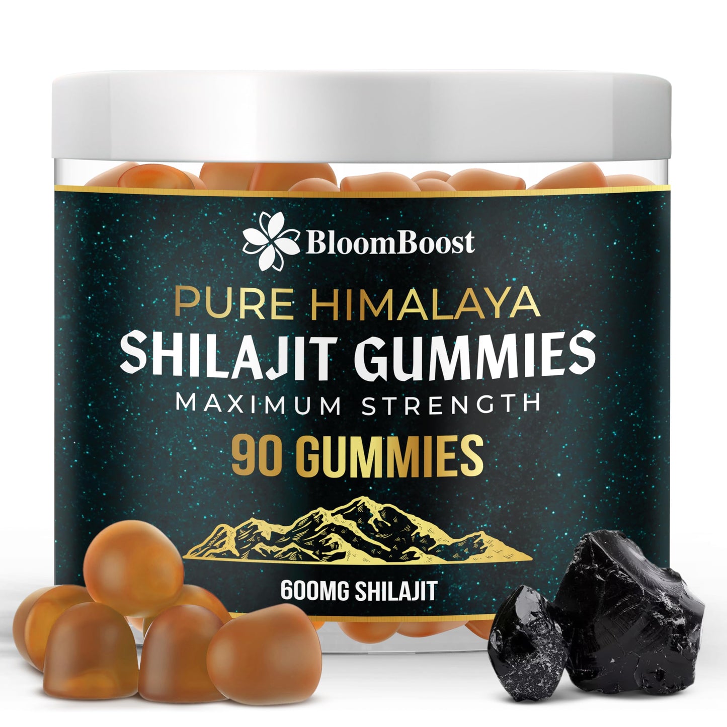BloomBoost Shilajit Gummies 90 Count