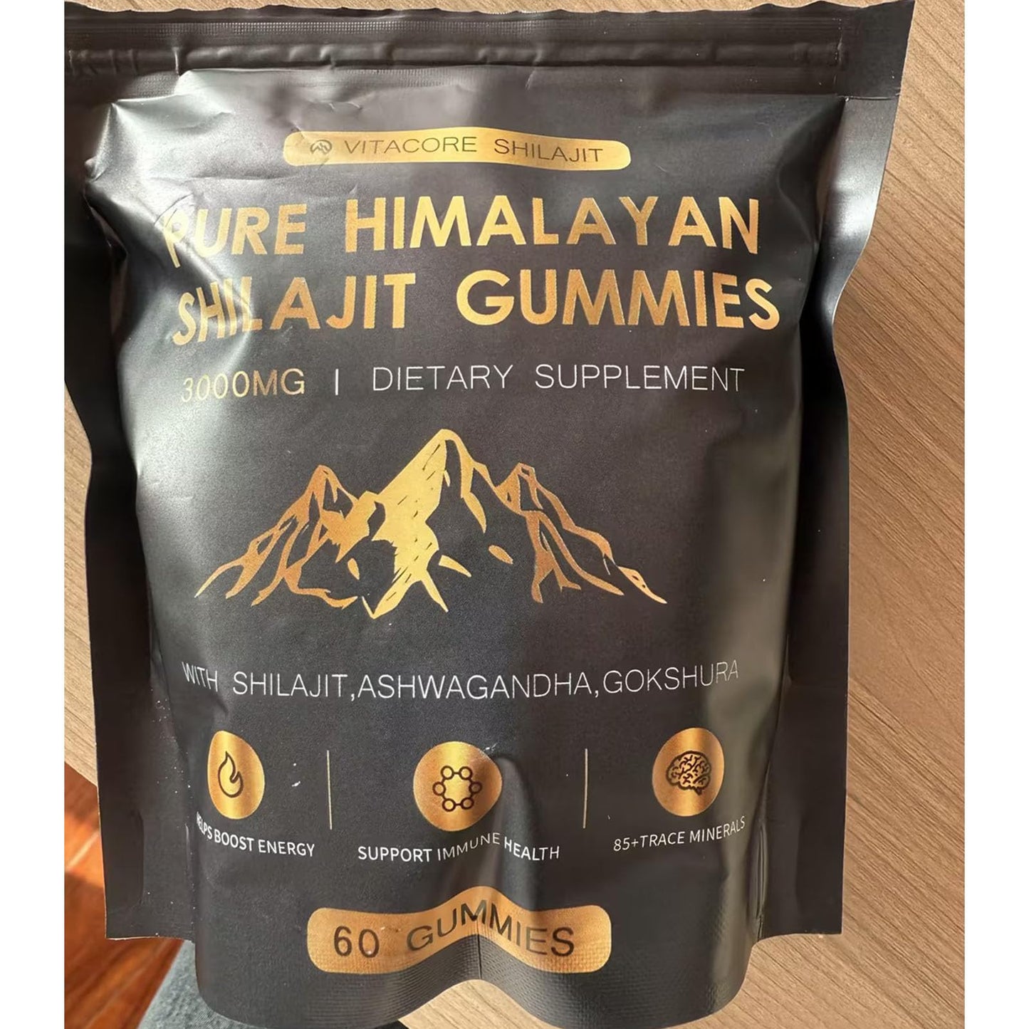 Vitacore Shilajit Shilajit Gummies Gummy 1 Count