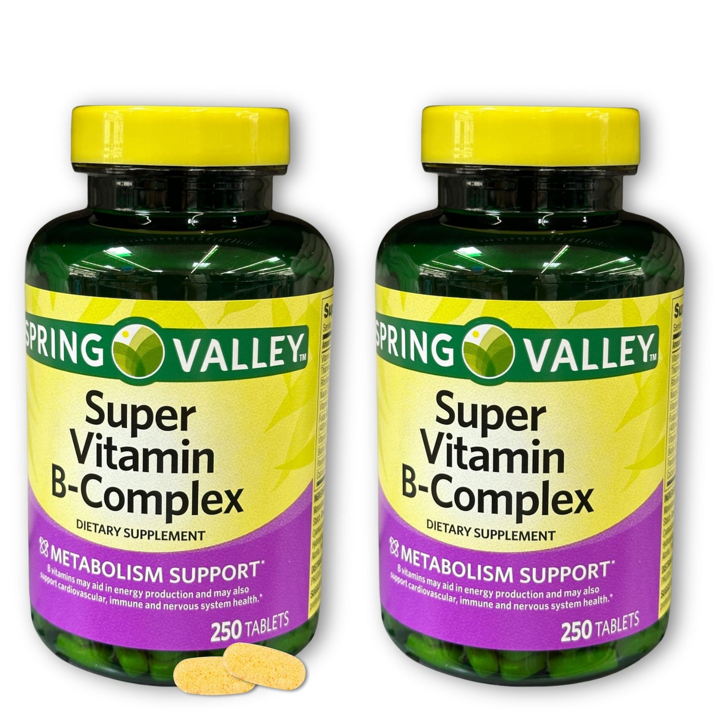 Fusion Shop Store Super B Complex Tablets 250 Count
