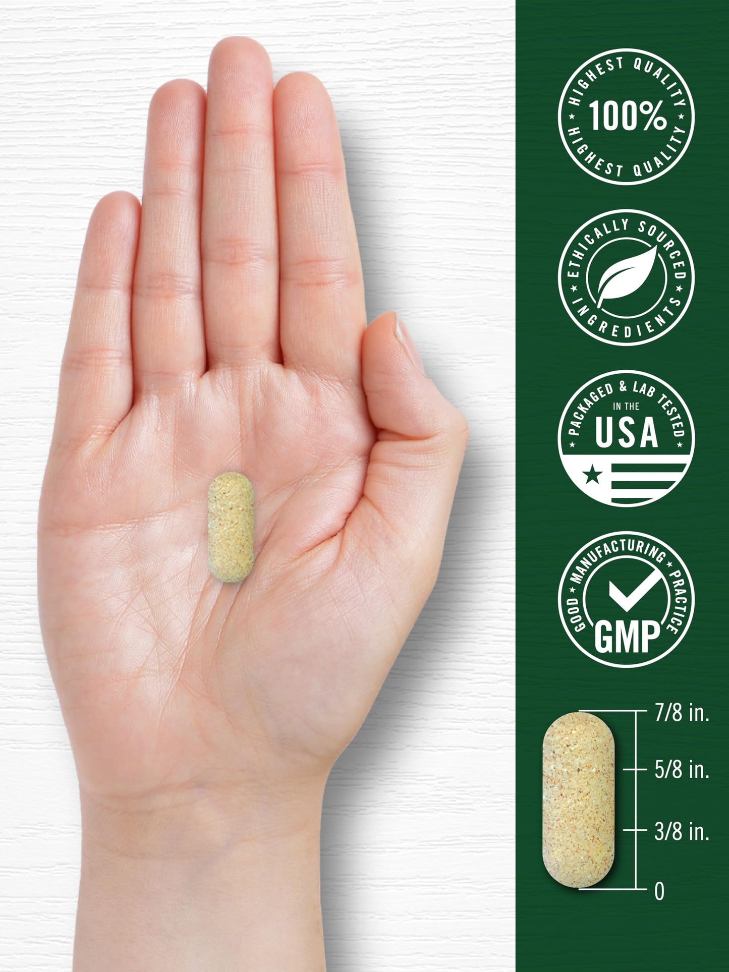 Carlyle Bee Pollen Supplement 1000mg Caplets 200