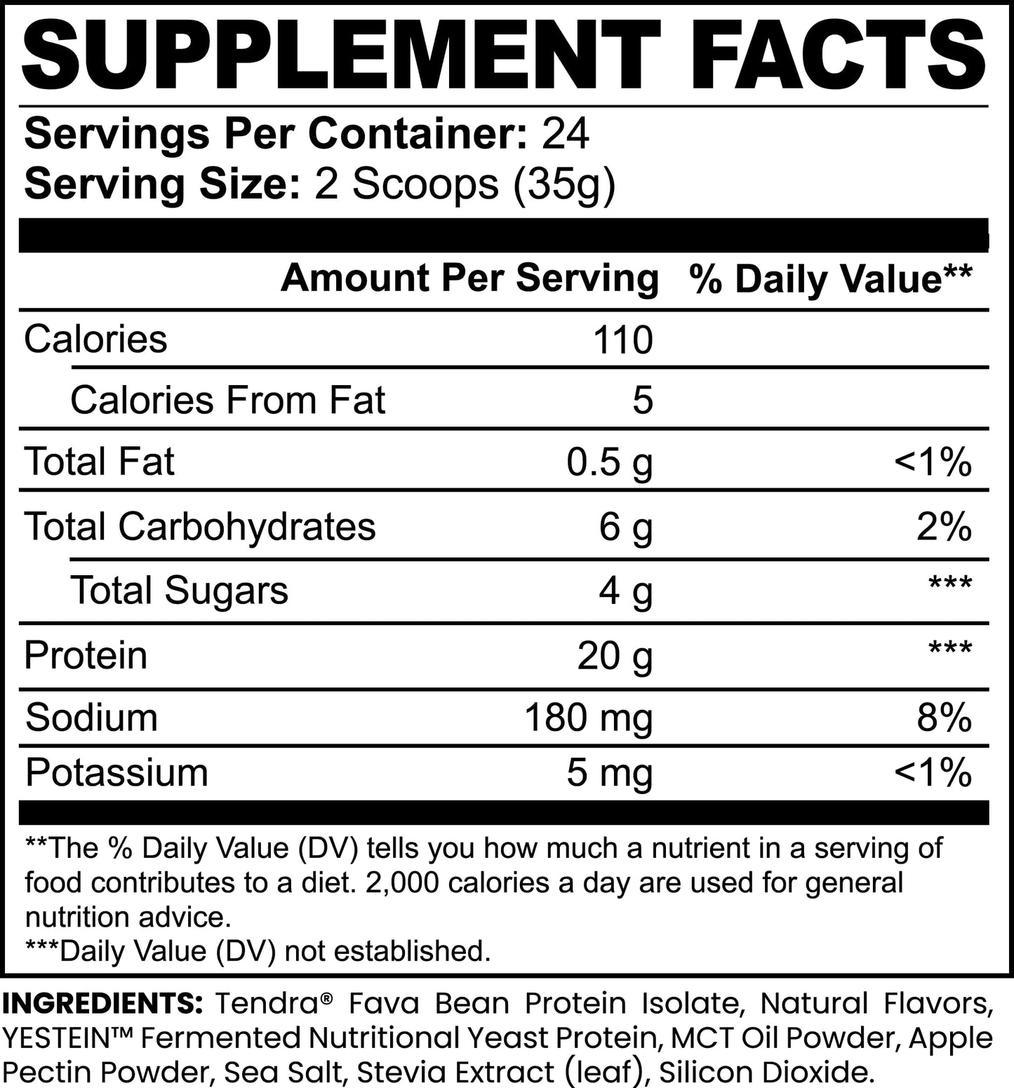 Invincible Supplements Plant Protein Vanilla Protein Powder, 29.6 Servings