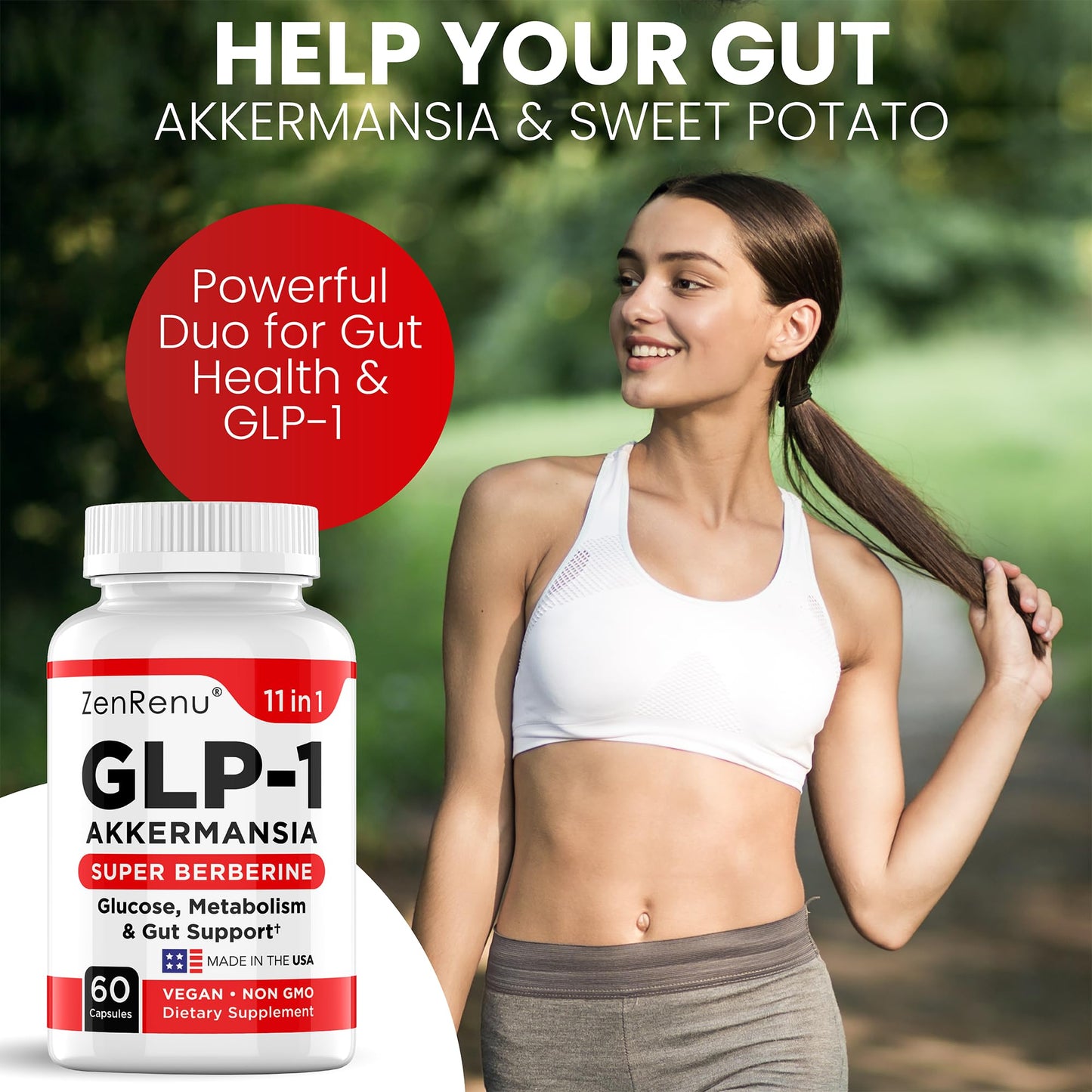 Zenrenu GLP-1 Supplement for Women - 1 Capsule