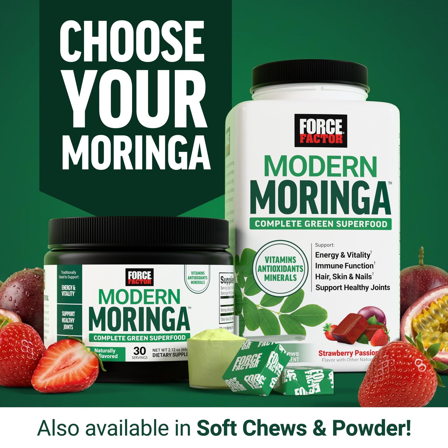 Force Factor Modern Moringa Capsules 90 Count