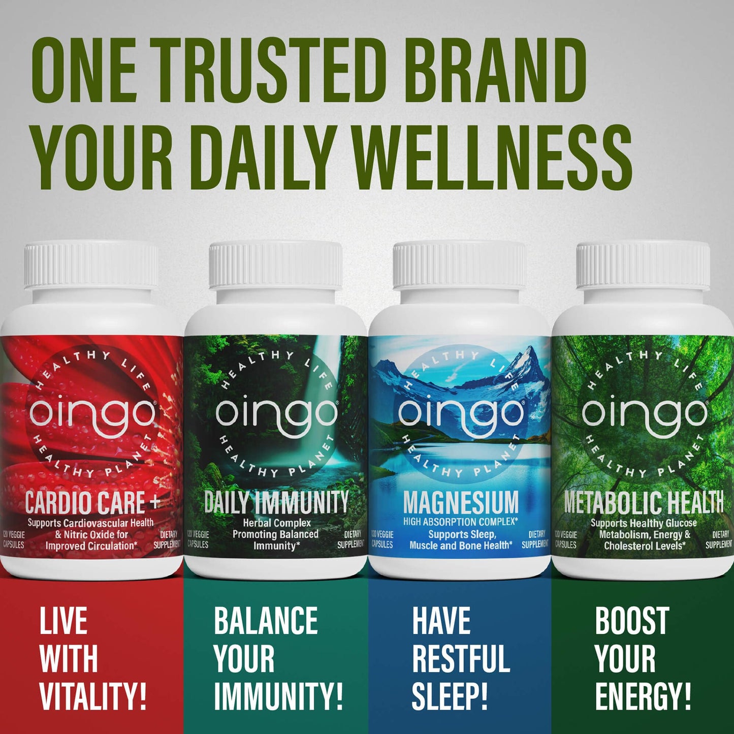 Oingo Immune Detox Support Capsules, 120 Count