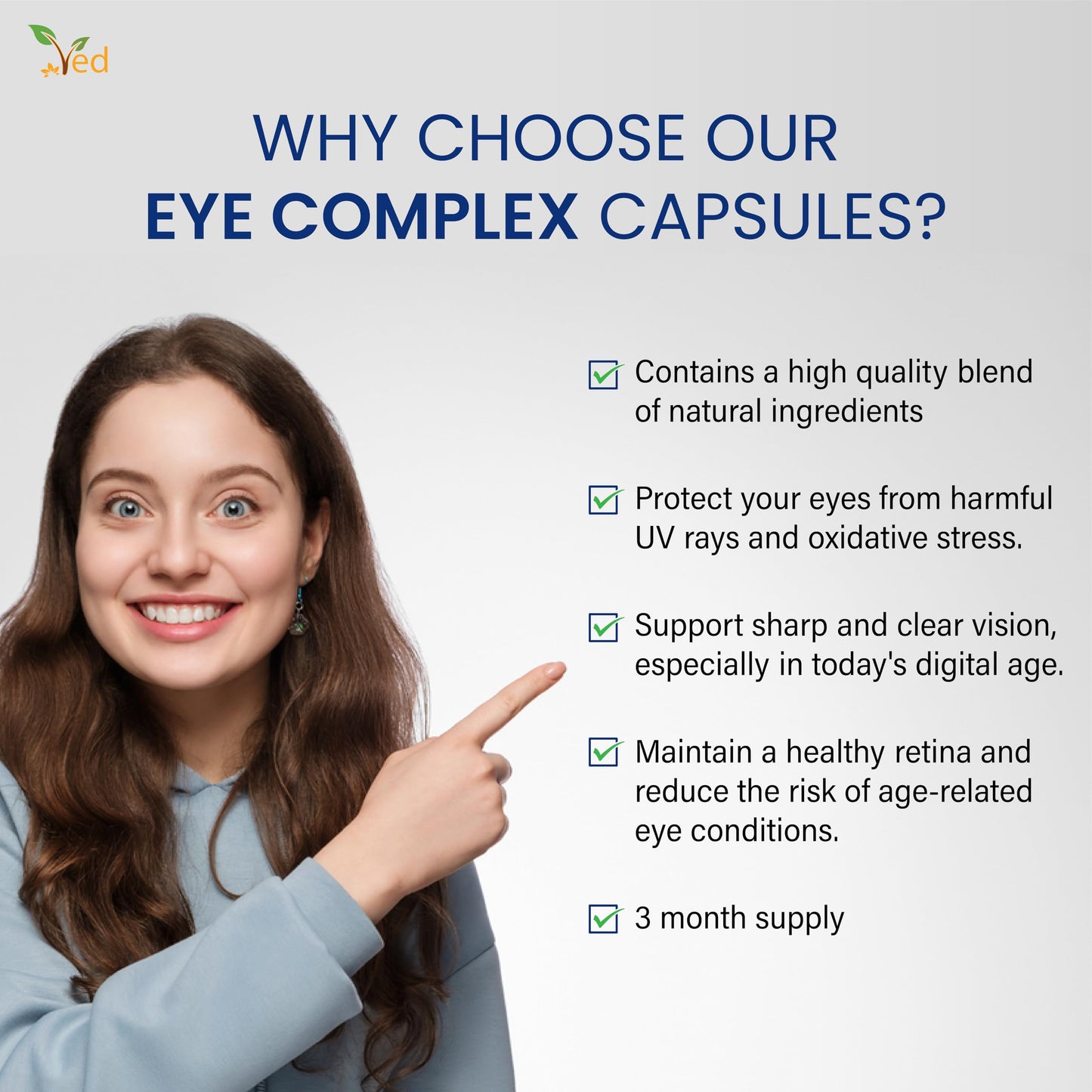 Ved Eye Complex 90 Capsules