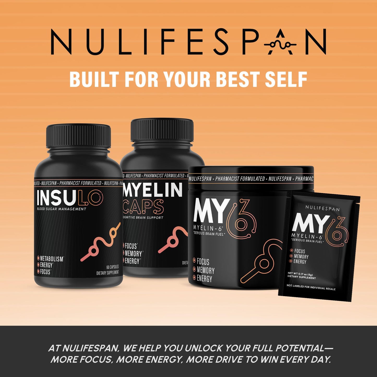 Nulifespan Myelin Caps Capsule, 90 Capsules