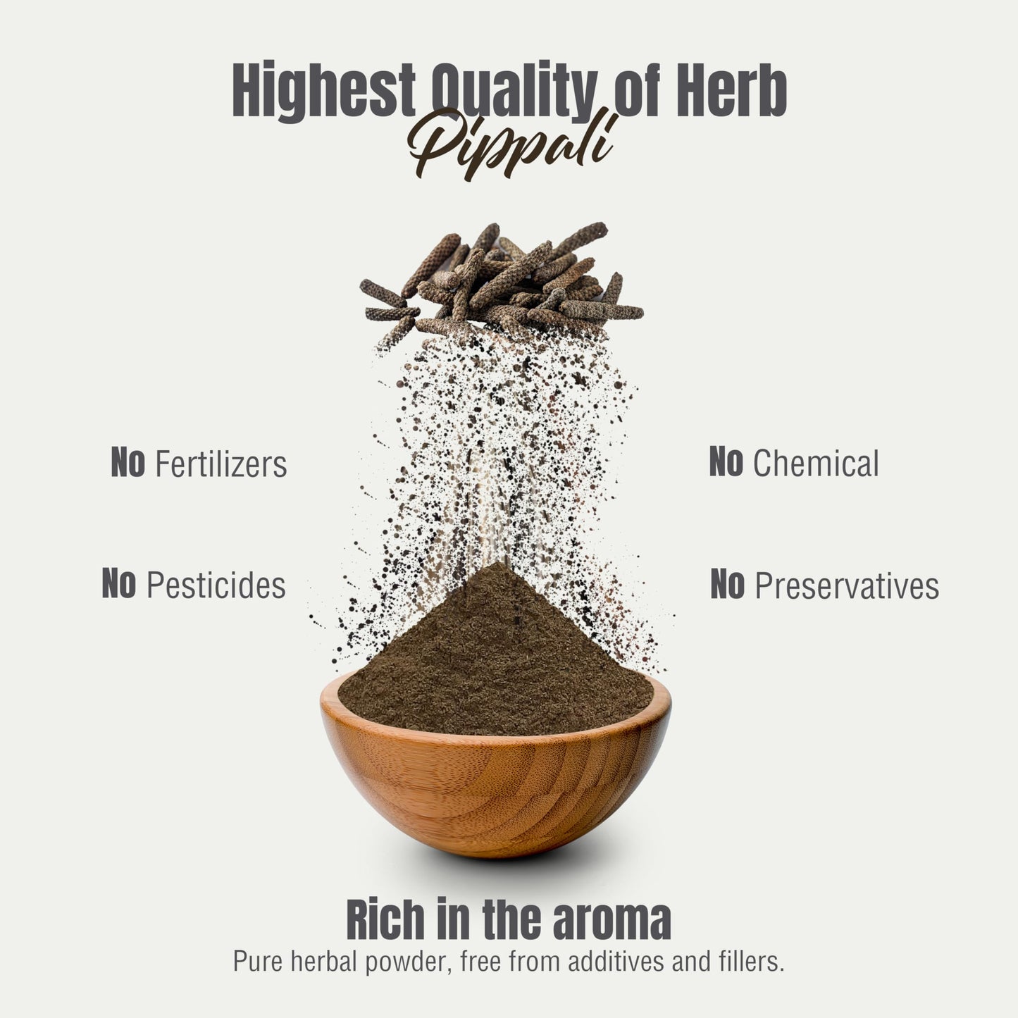 Herbsforever Pippali (Piper longum) Powder 8.11 oz
