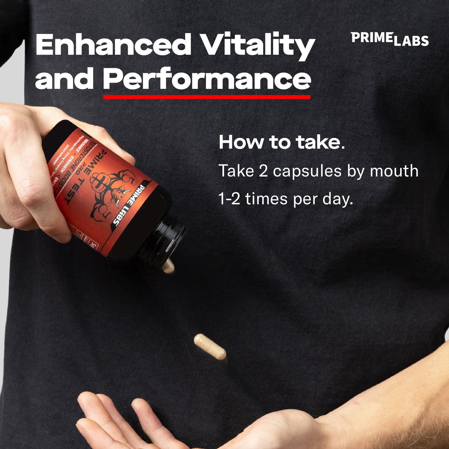Prime Labs Prime Test Pro Capsules 120