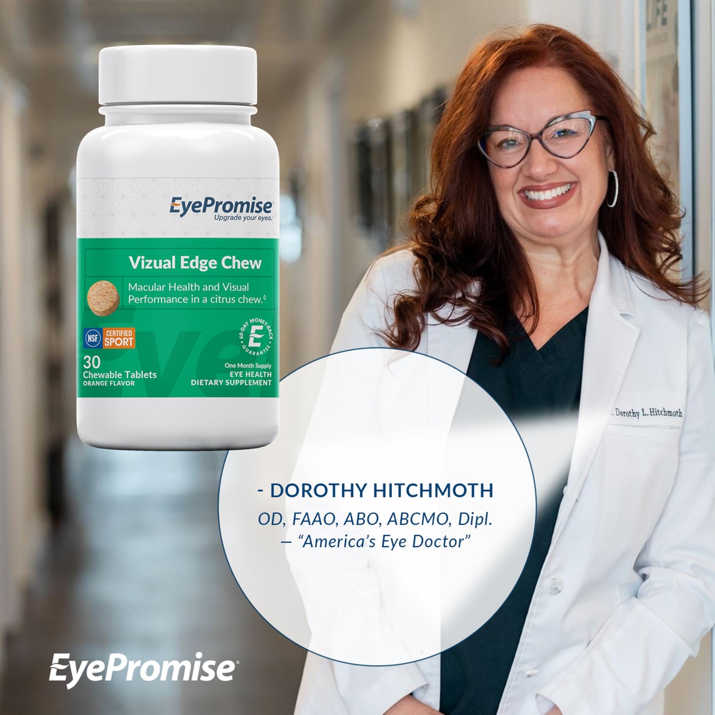 EyePromise Vizual Edge Eye Supplements Tablet 1