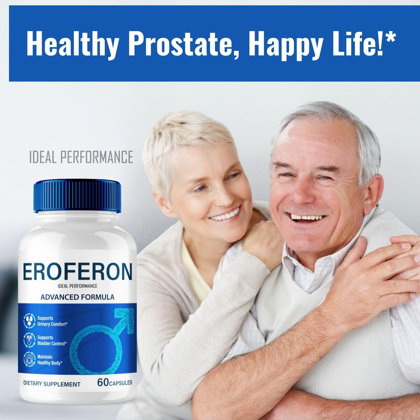 Ideal Performance Eroferon Prostate Health Capsules 60 Count