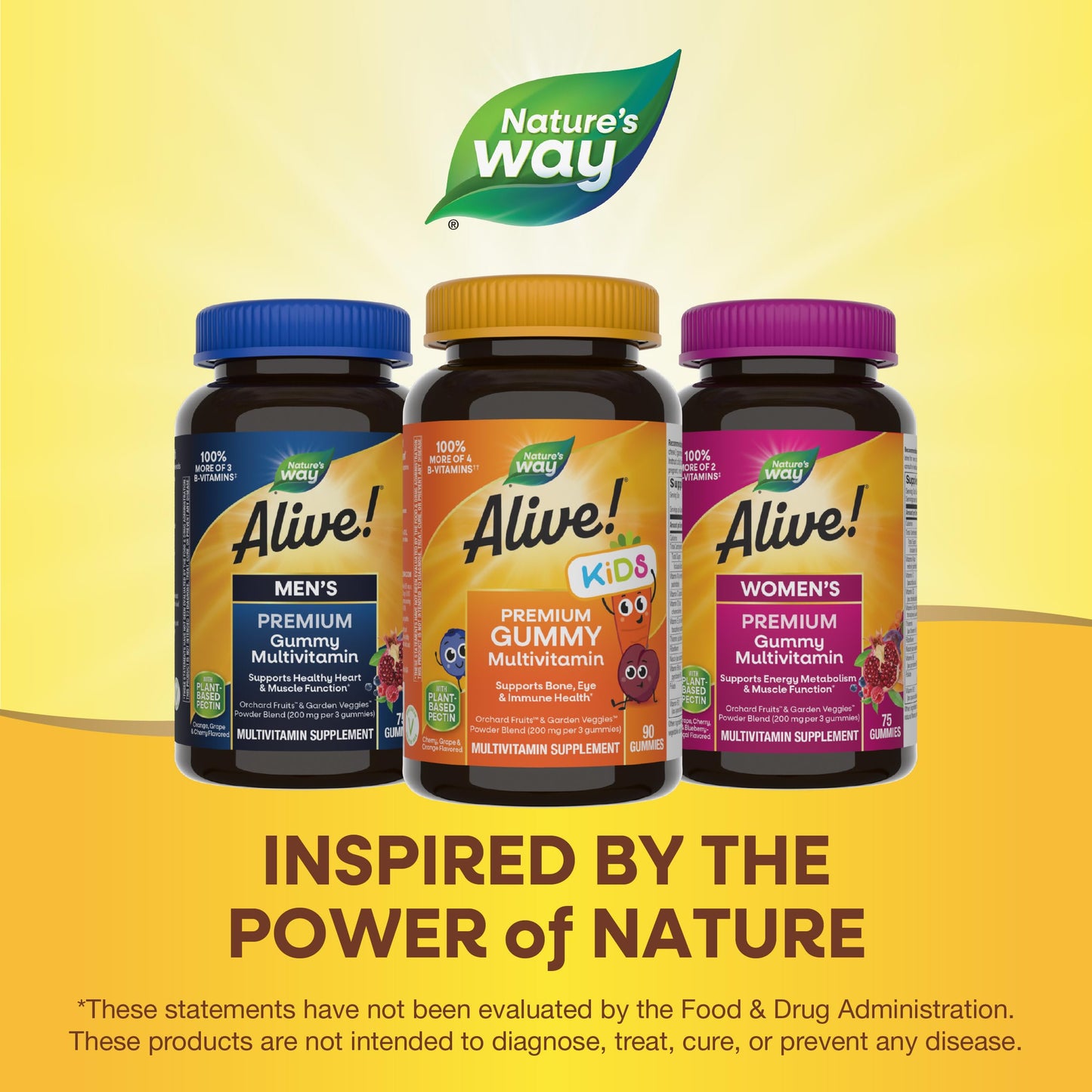 Nature's Way Alive! Children's Premium Multivitamin Gummy 90 ct