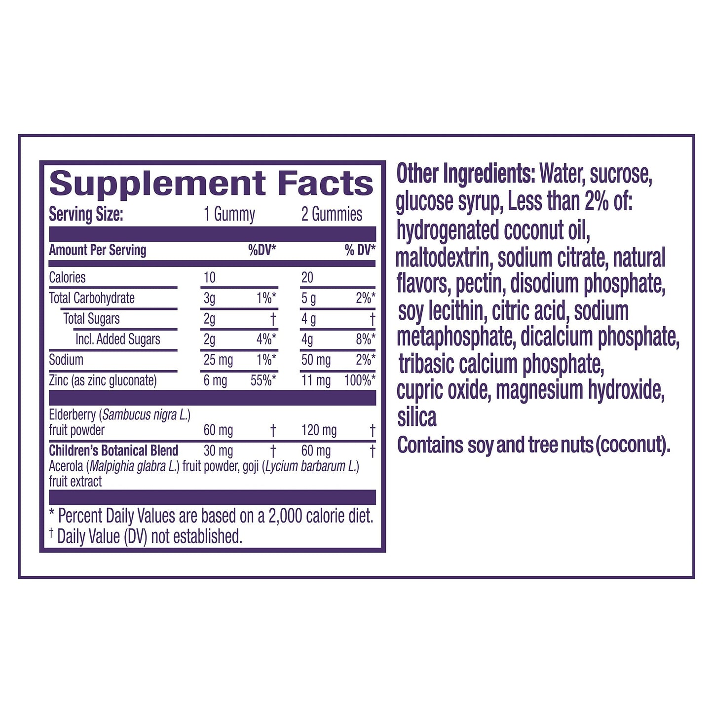 Vicks Children's Botanicals Daily Immune Support* + Antioxidant Action Gummies, 60 Count