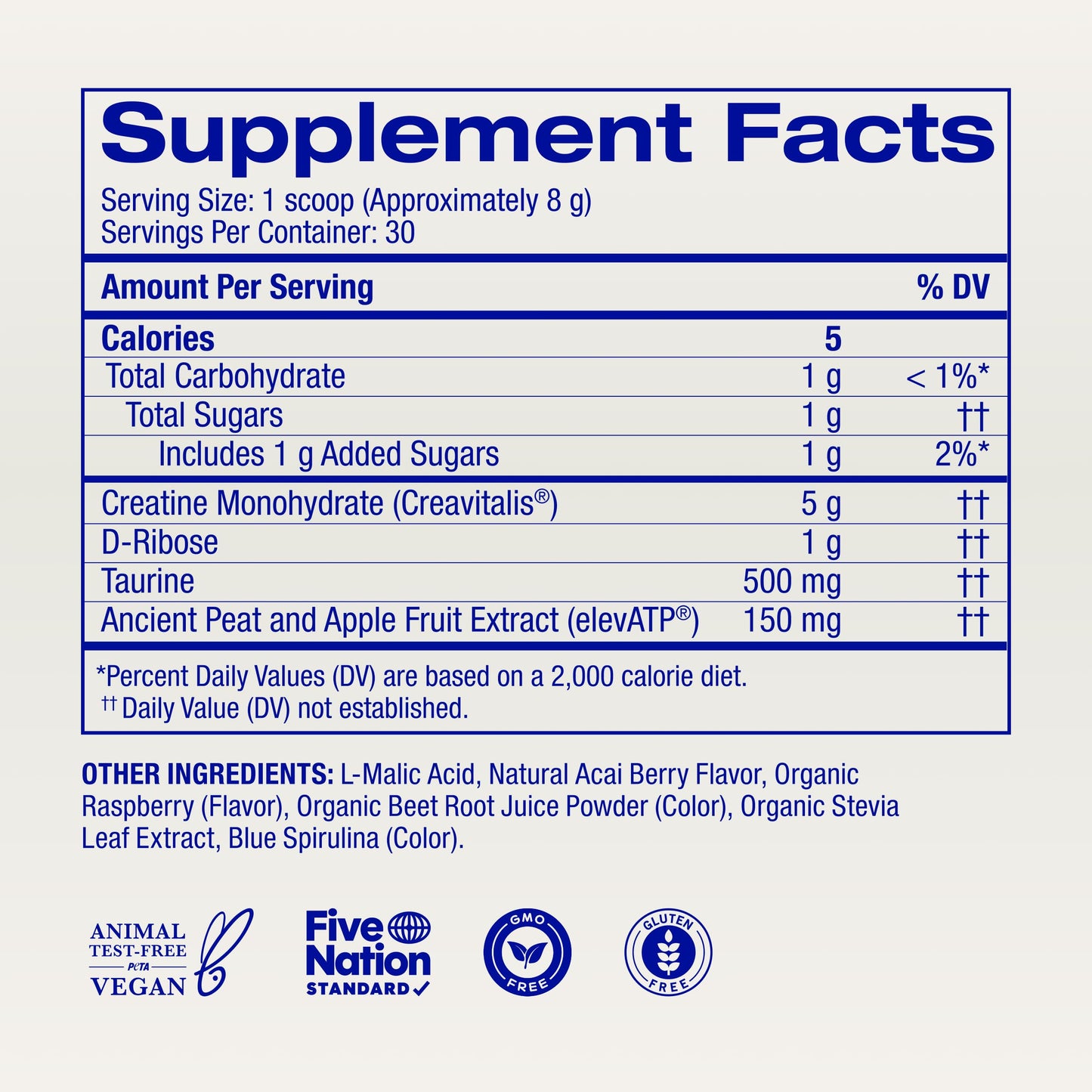 Ora Organic Creatine Monohydrate Powder, 8.68 Ounce