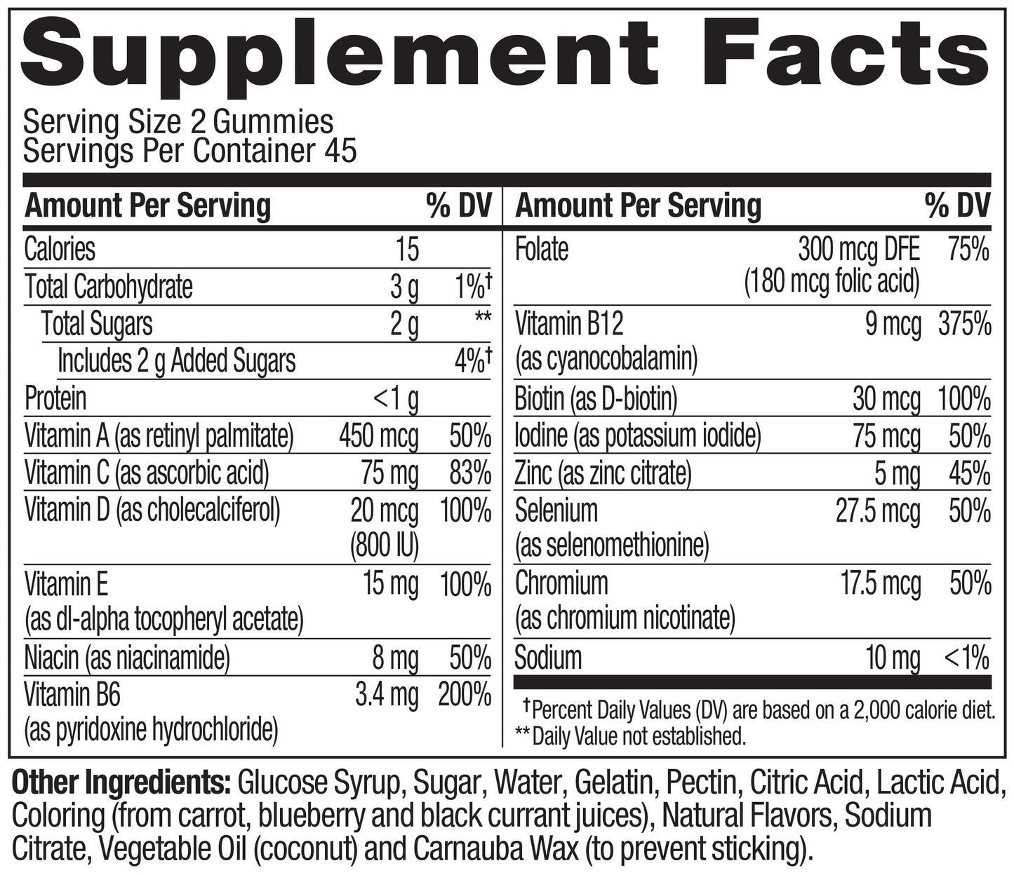 OLLY Men's Multi Gummies 90 Count