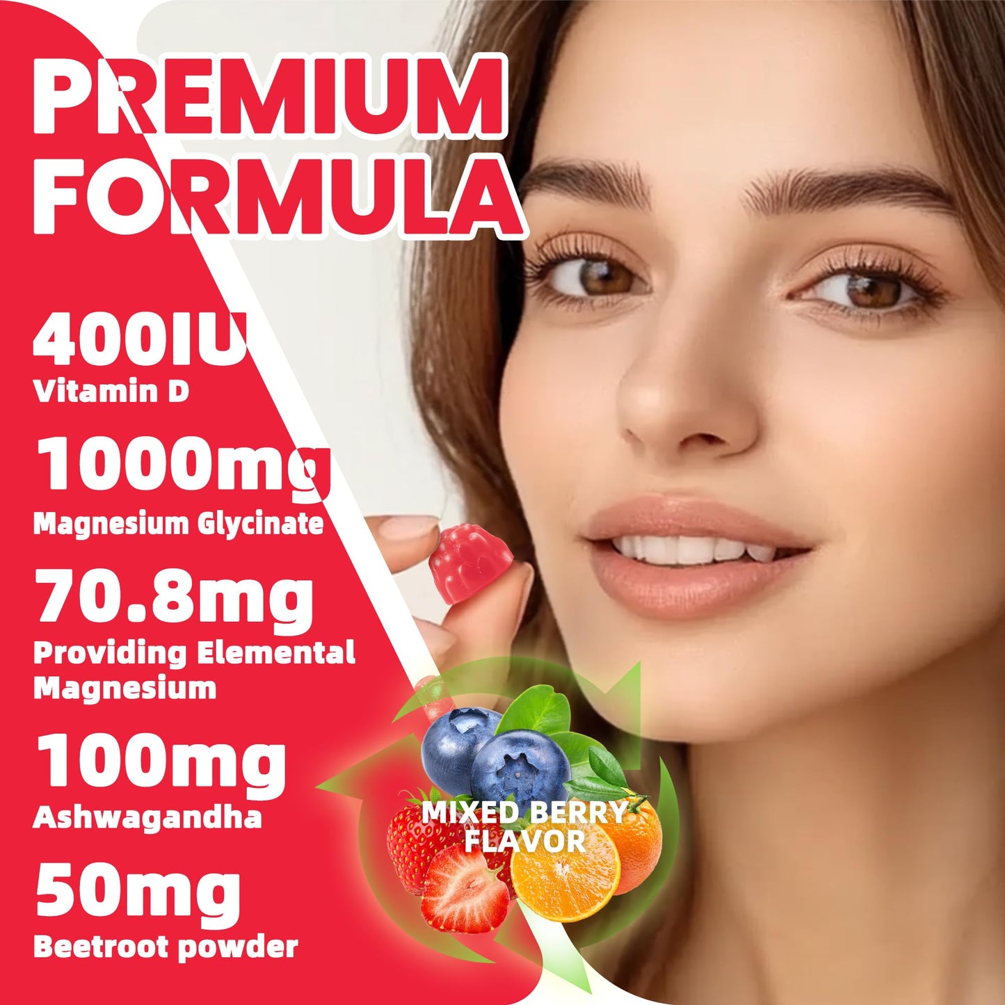 NUTRAGOGO Ashwagandha Gummies & Vitamin D3 Gummies 60 Count
