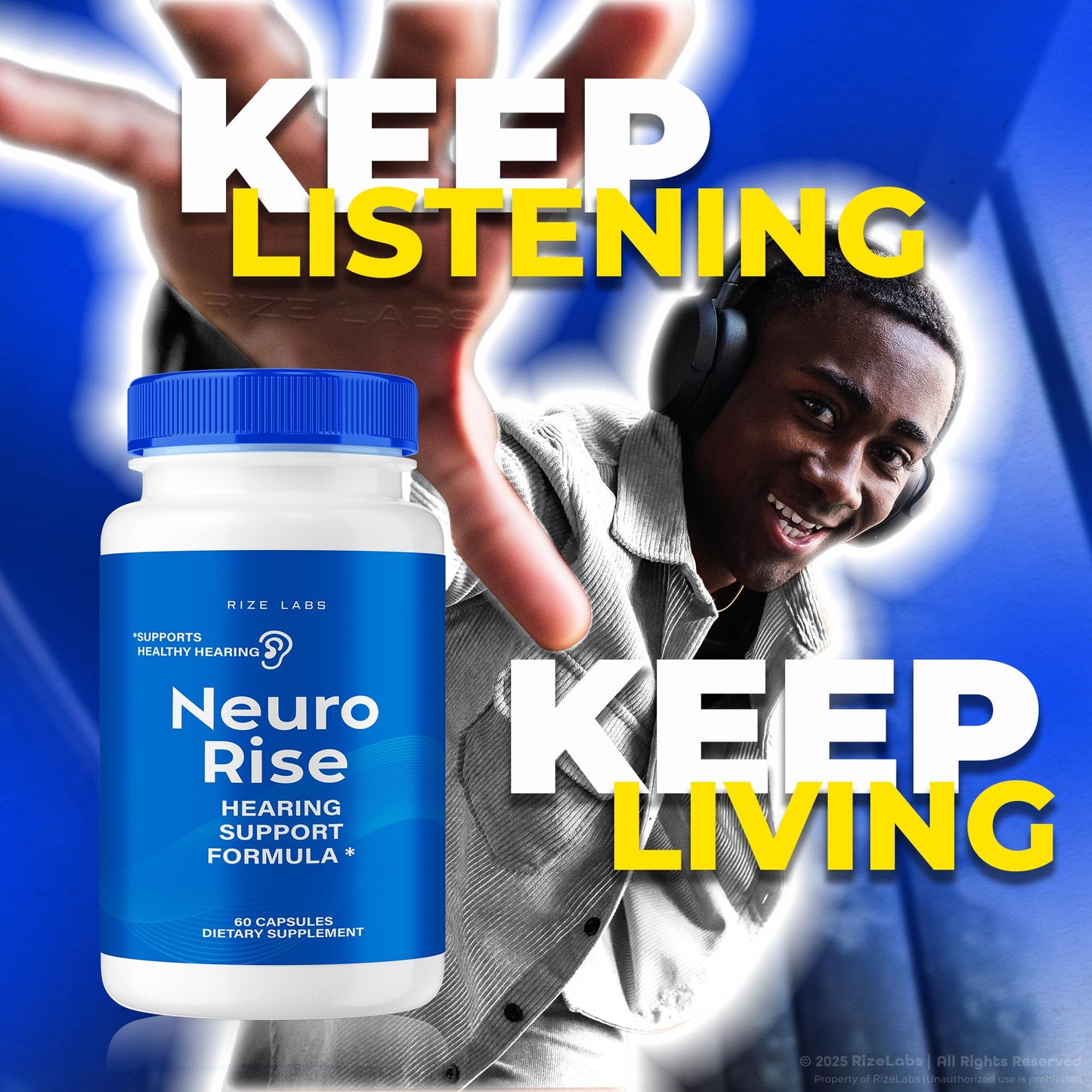 rize labs Neuro Rise Capsules 180 Capsules