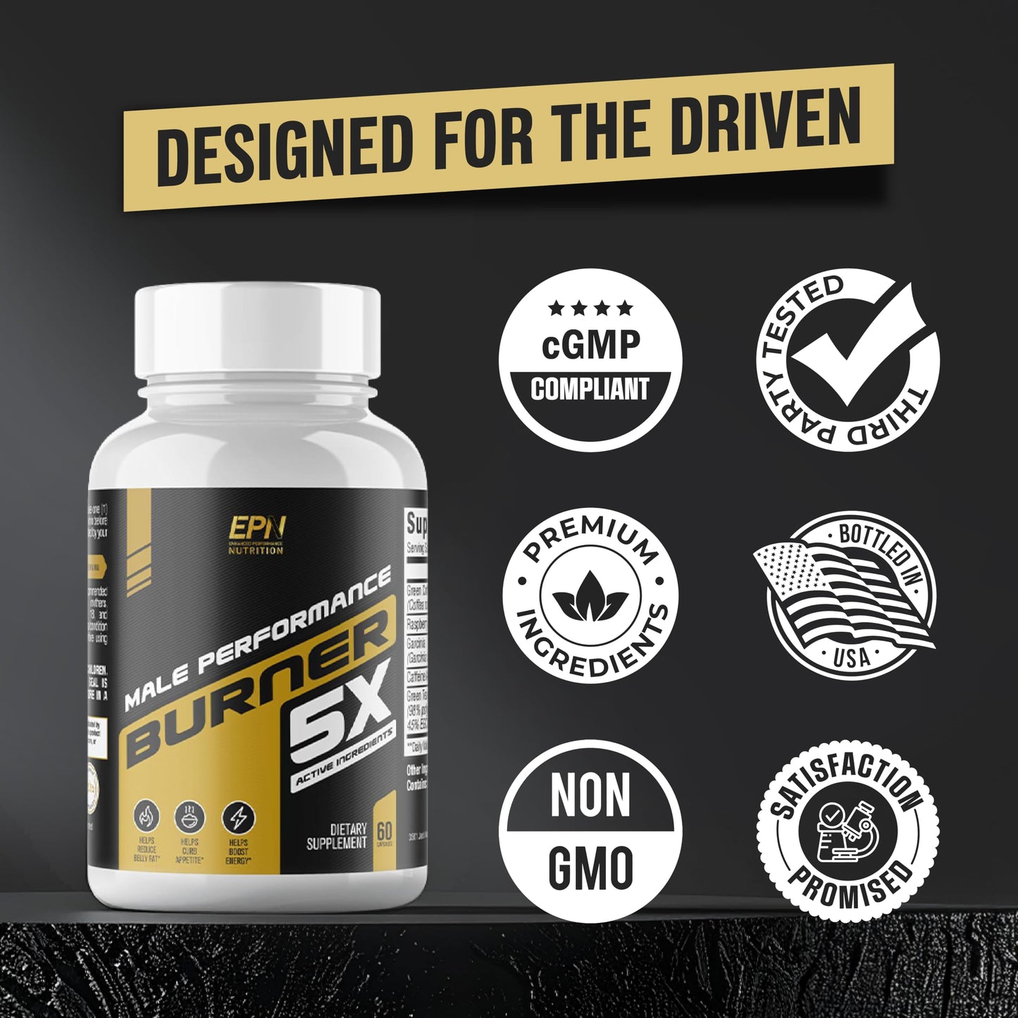 Nutrimend IQ Male Performance Burner Capsule 1 Count