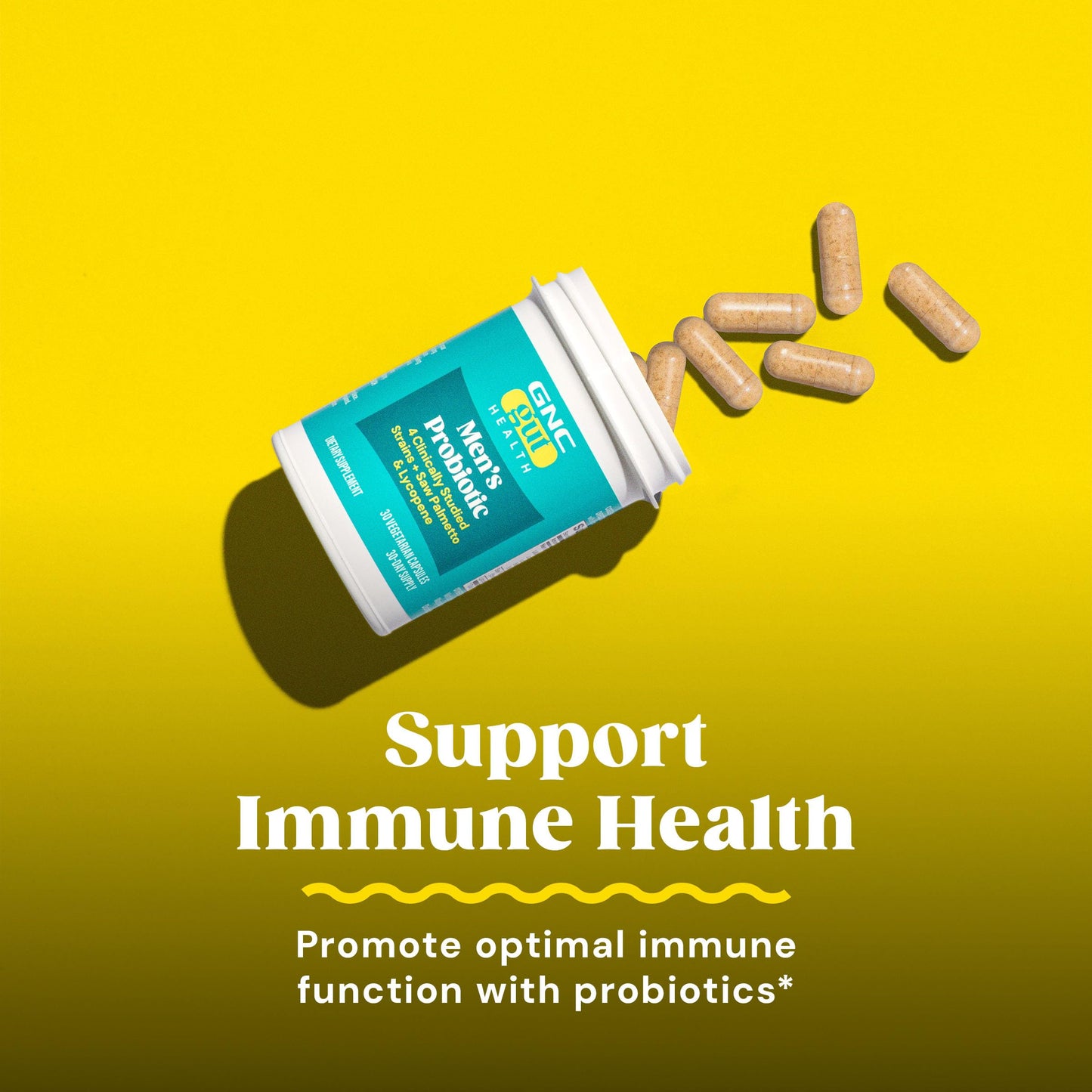 GNC Probiotic Solutions Men's Capsules 30 Count