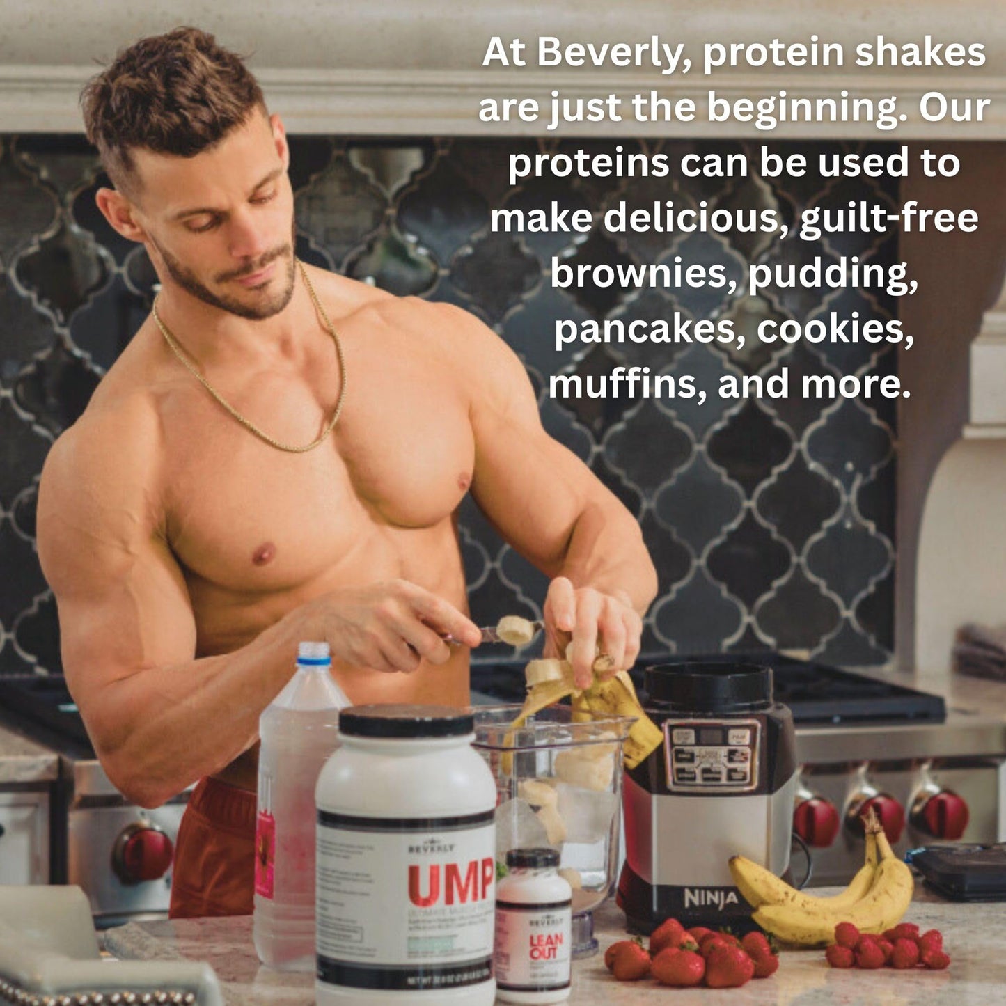 Beverly International UMP Protein Powder, Graham Cracker, 32.8 oz