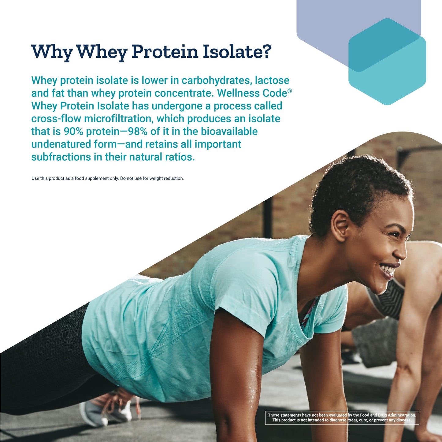 Life Extension Wellness Code Advanced Whey Protein Isolate (Vanilla) Powder, 16 Servings