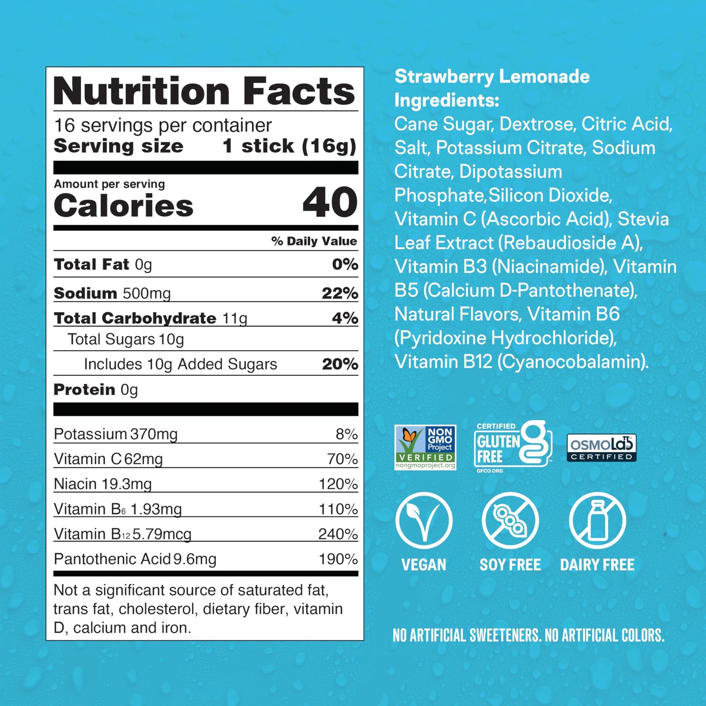Liquid I.V. Hydration Electrolytes Powder, 48 Count