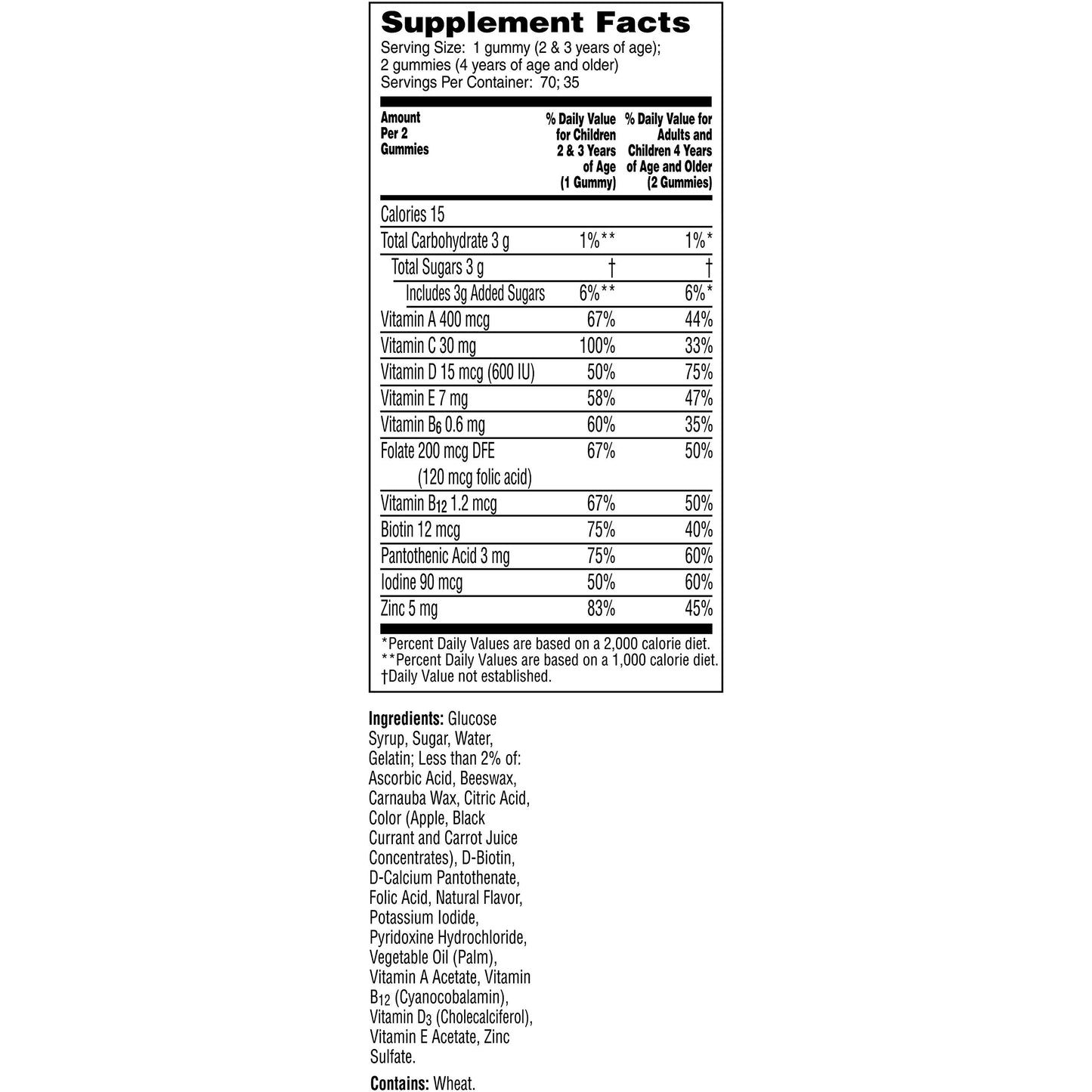 Flintstones Complete Childrens Multivitamins Gummies, 140 Count