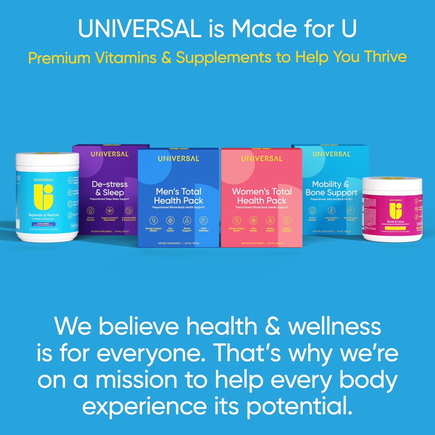 Universal U Replenish & Restore Powder, 11.6 Ounce