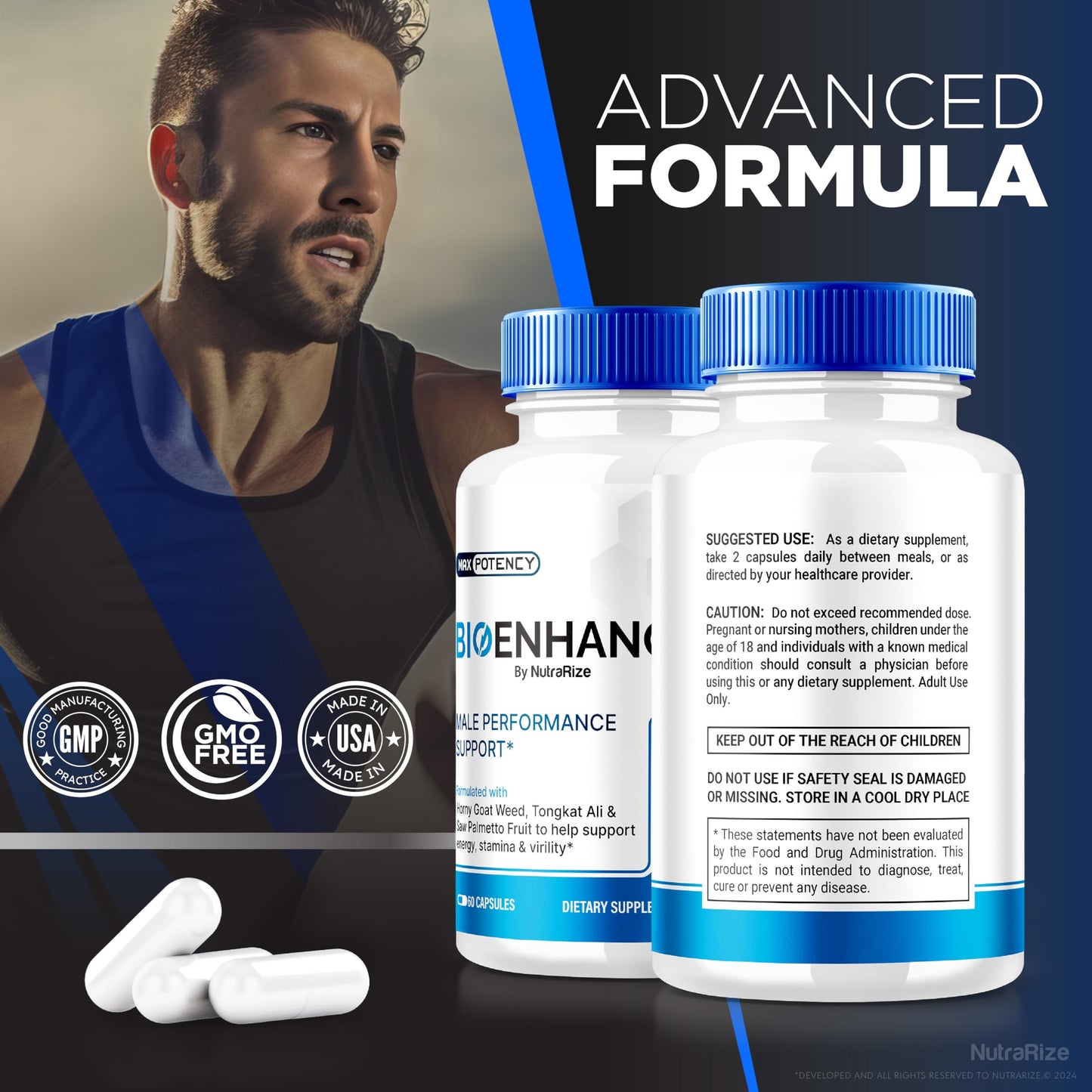 NutraRize BioEnhance for Men Capsule 120 Capsules