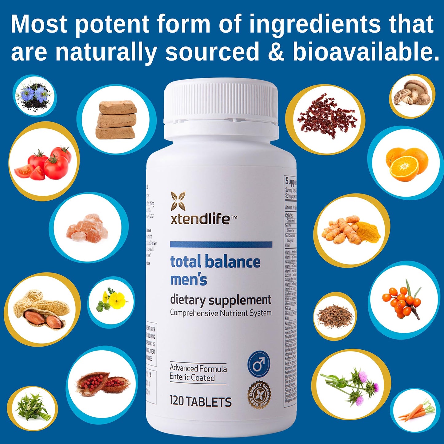 Xtendlife Total Balance Men’s Daily Multivitamin 210 Tablets