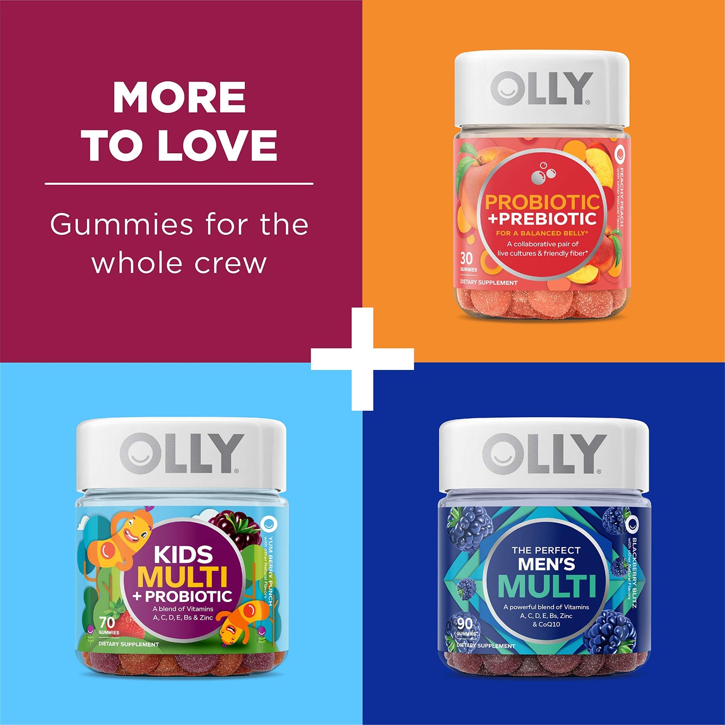 OLLY Women's Multivitamin Gummy, 180 Count