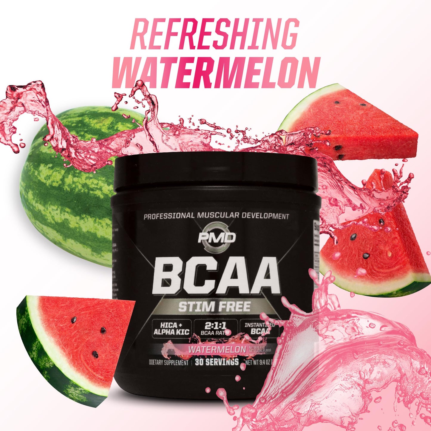 PMD BCAA Stim-Free Amino Acids Powder 9.2 Ounces